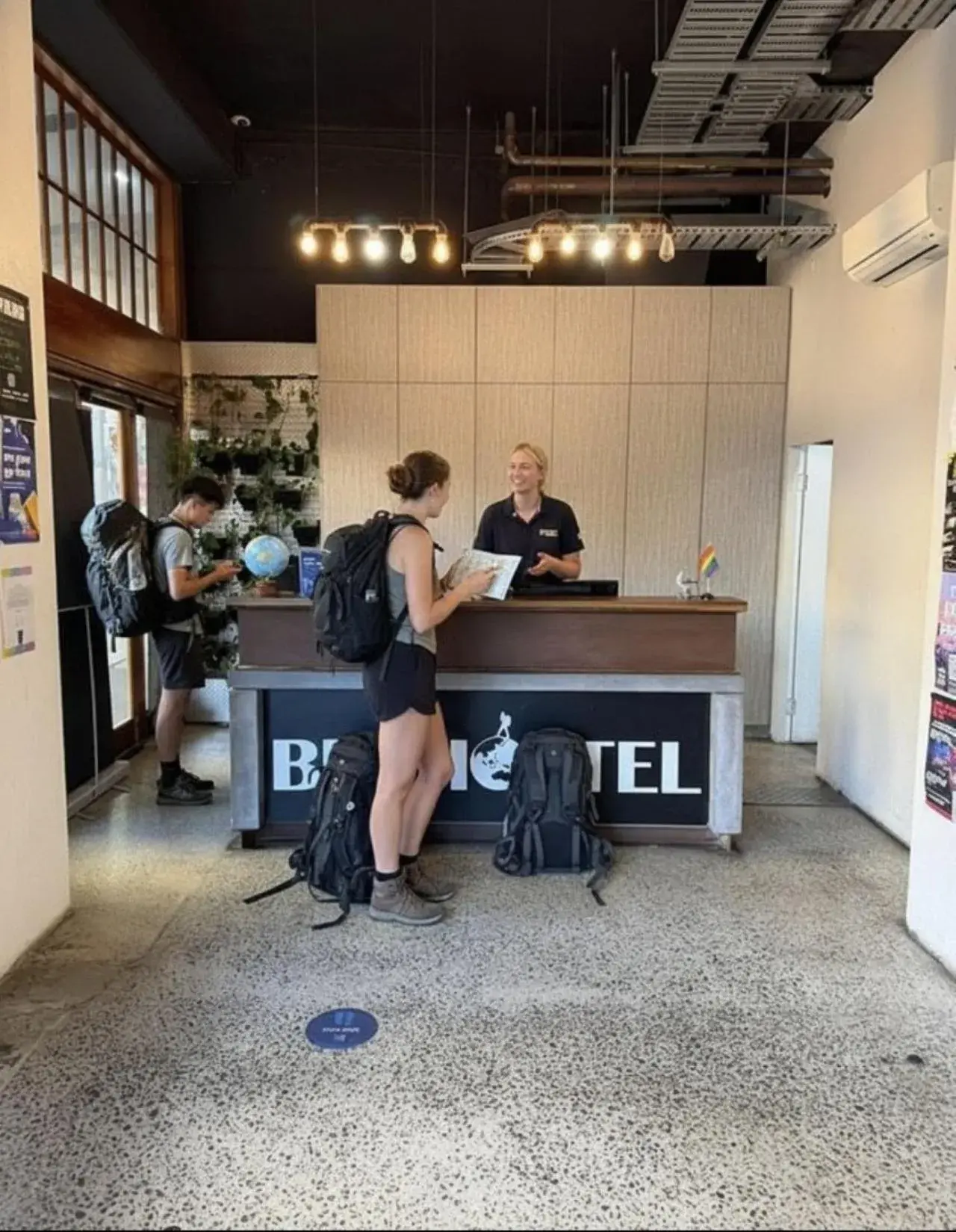 Lobby or reception in Big Backpackers Hostel Lobby or reception in Big Backpackers Hostel