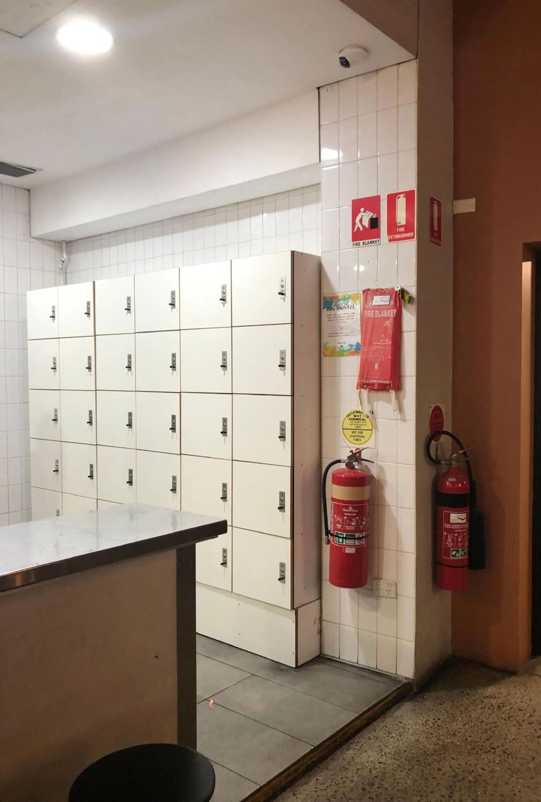 Kitchen or kitchenette in Big Backpackers Hostel