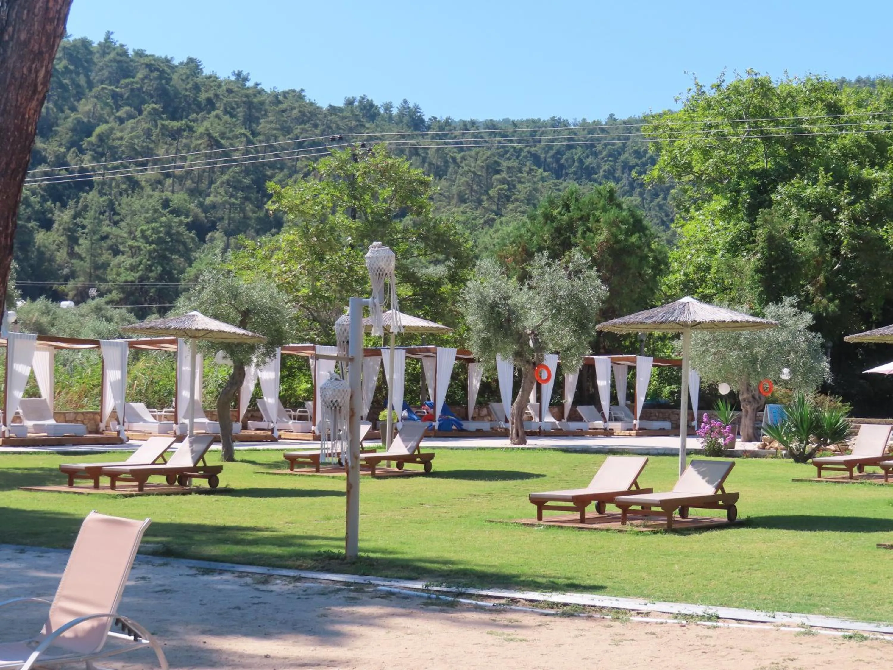 Natural landscape in Aroma Beach Bungalows
