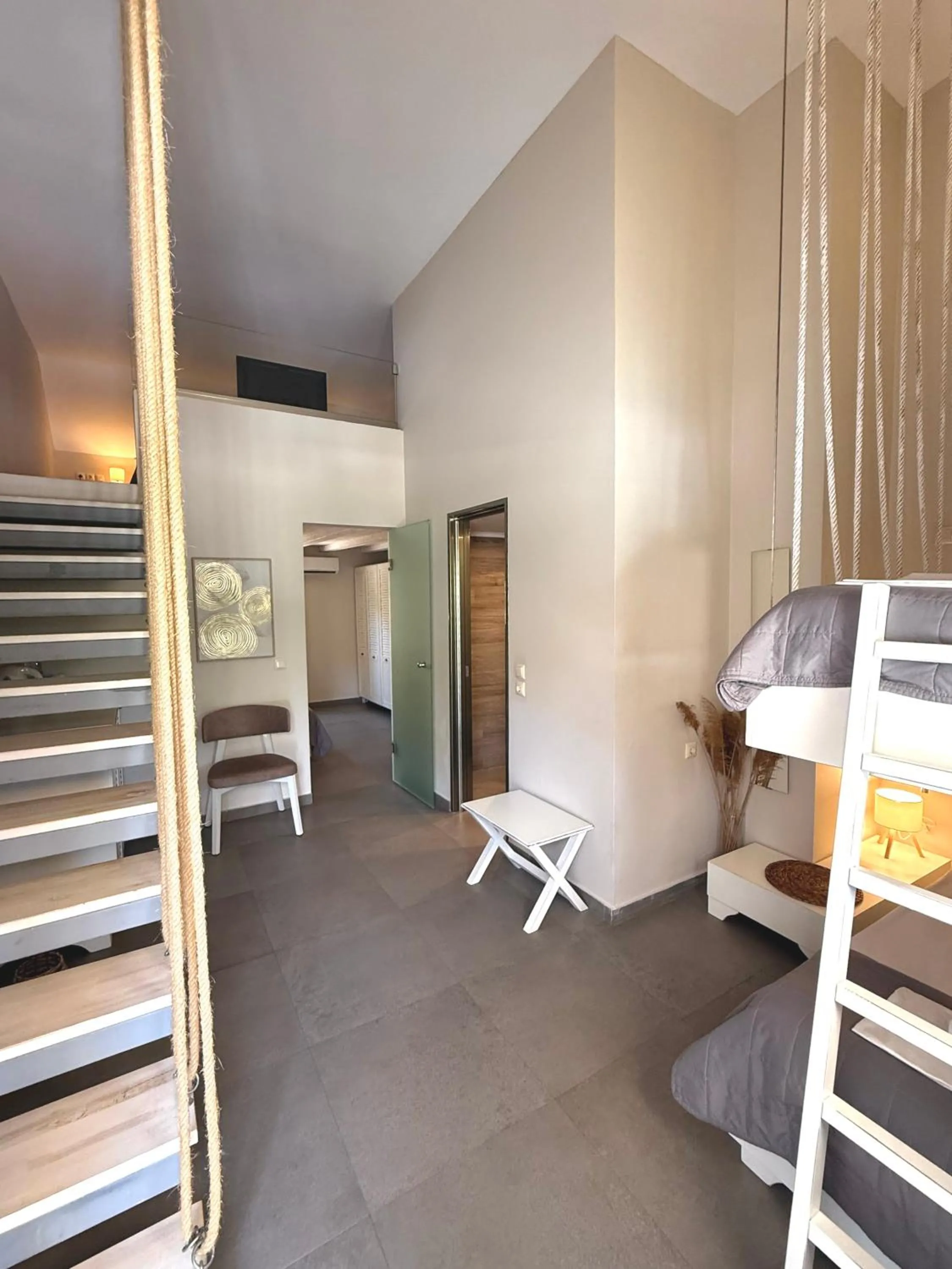 Bed in Aroma Beach Bungalows