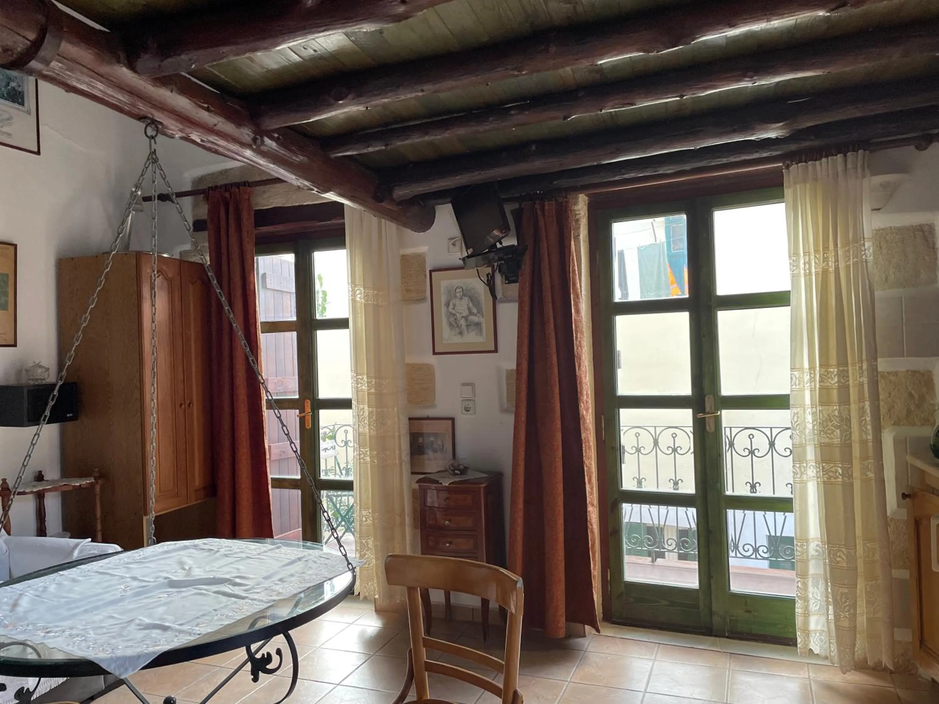 Bed in Ifigenia Rooms