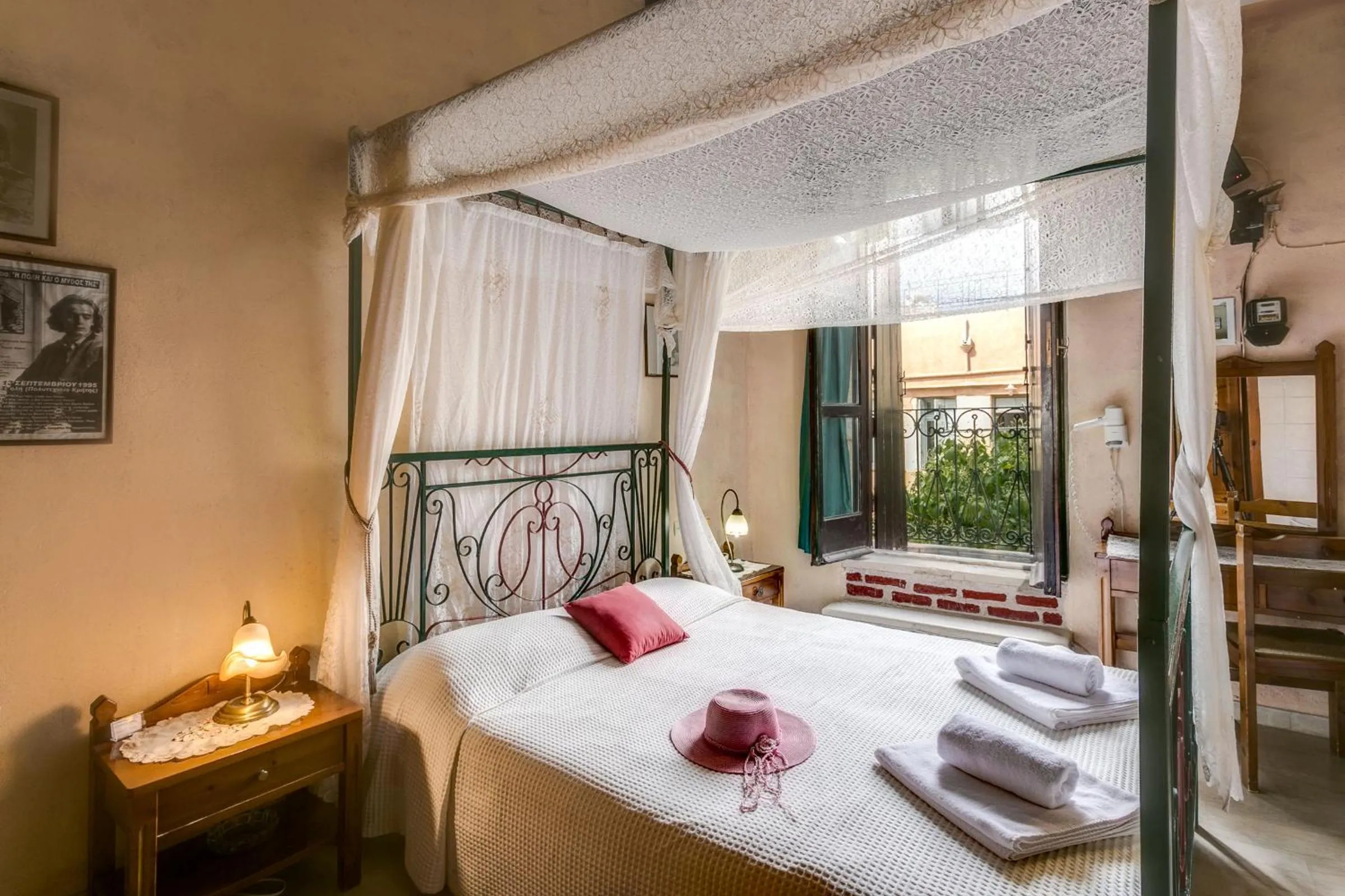 Bed in Ifigenia Rooms