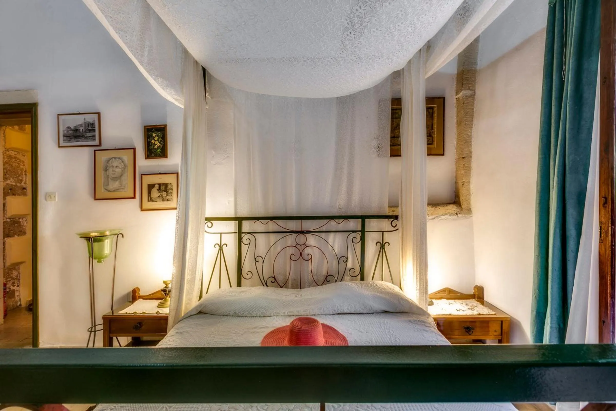 Bed in Ifigenia Rooms