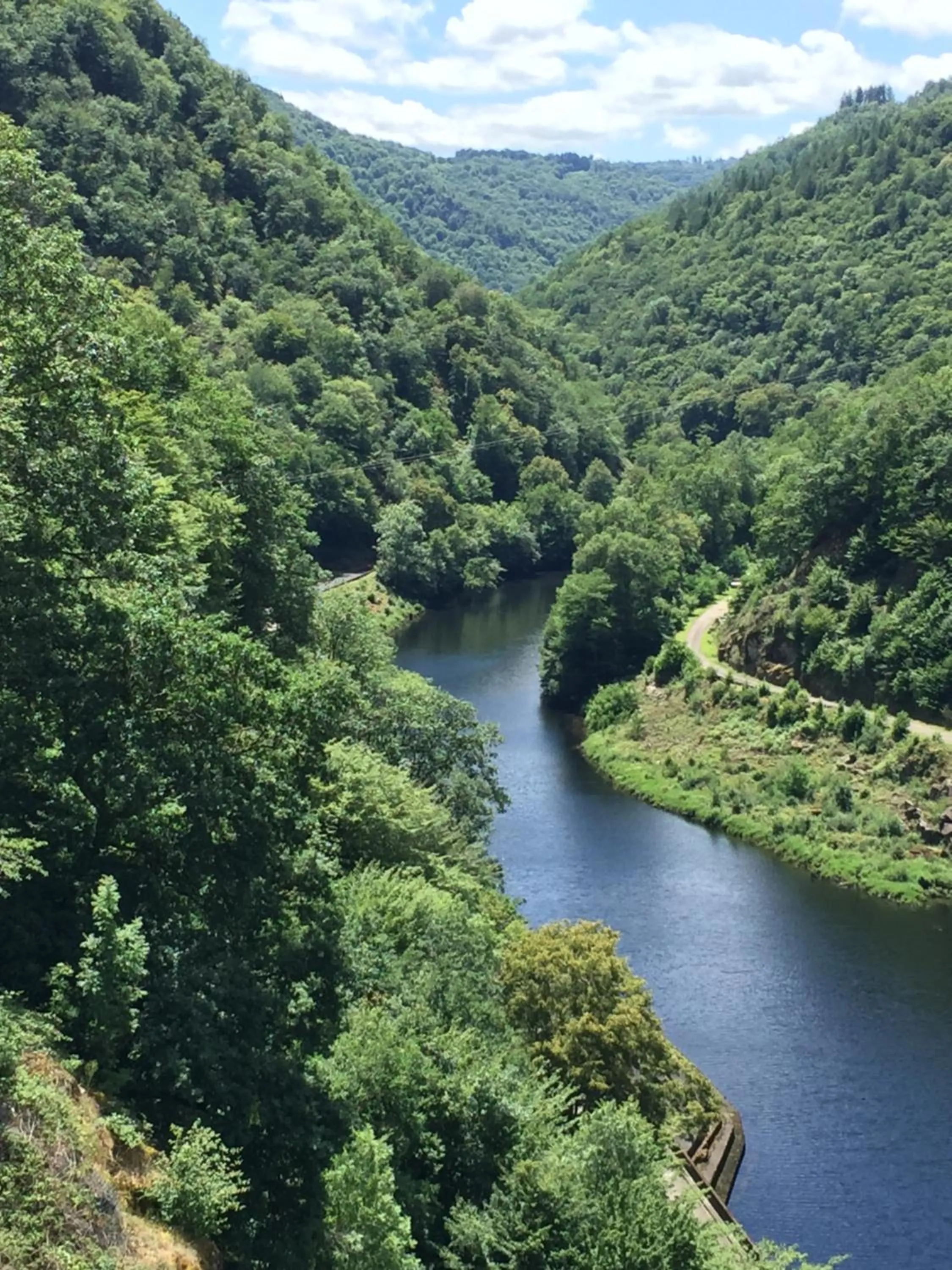 Natural landscape in B&B Chateau le Bois