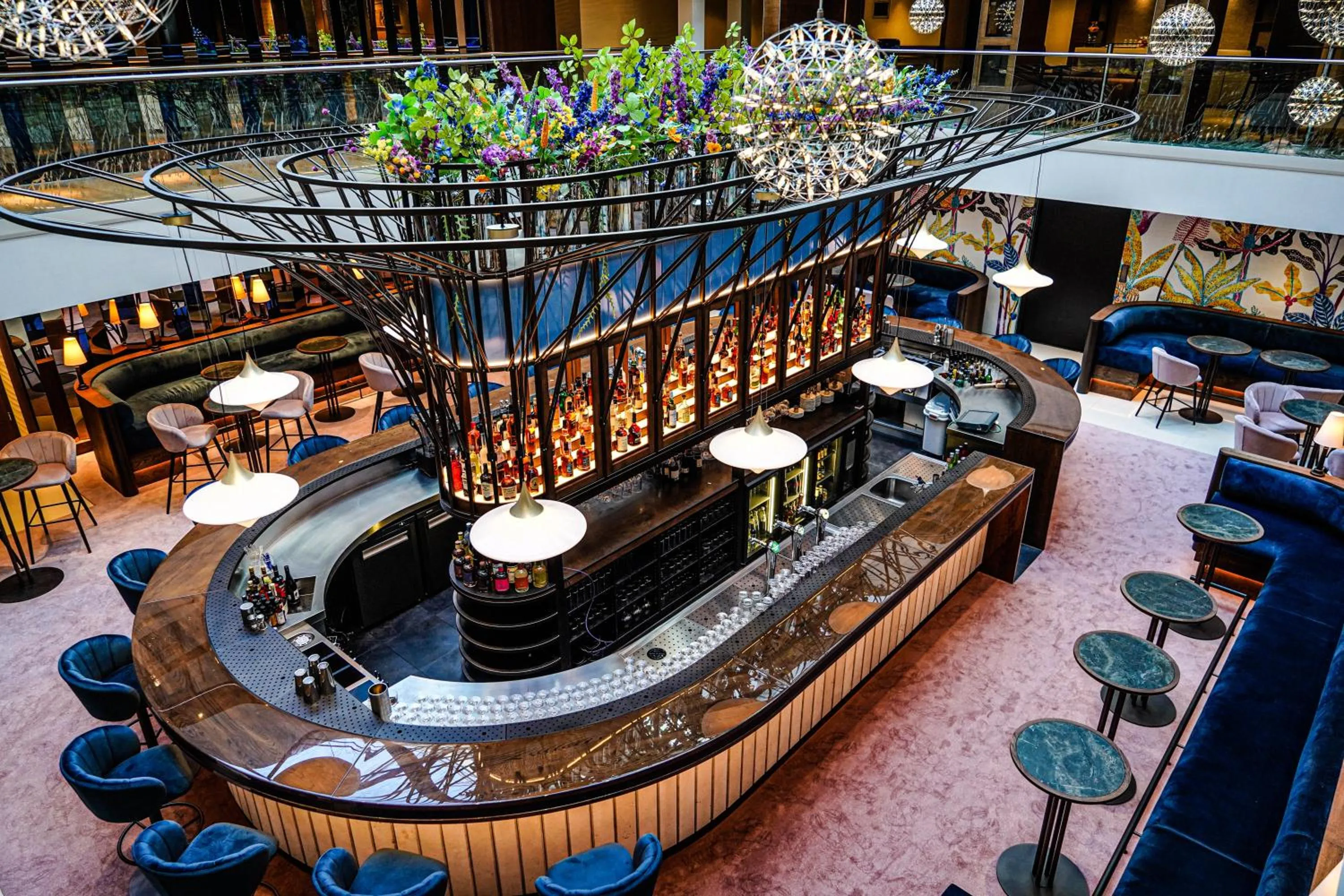 Lounge or bar in Hilton The Hague