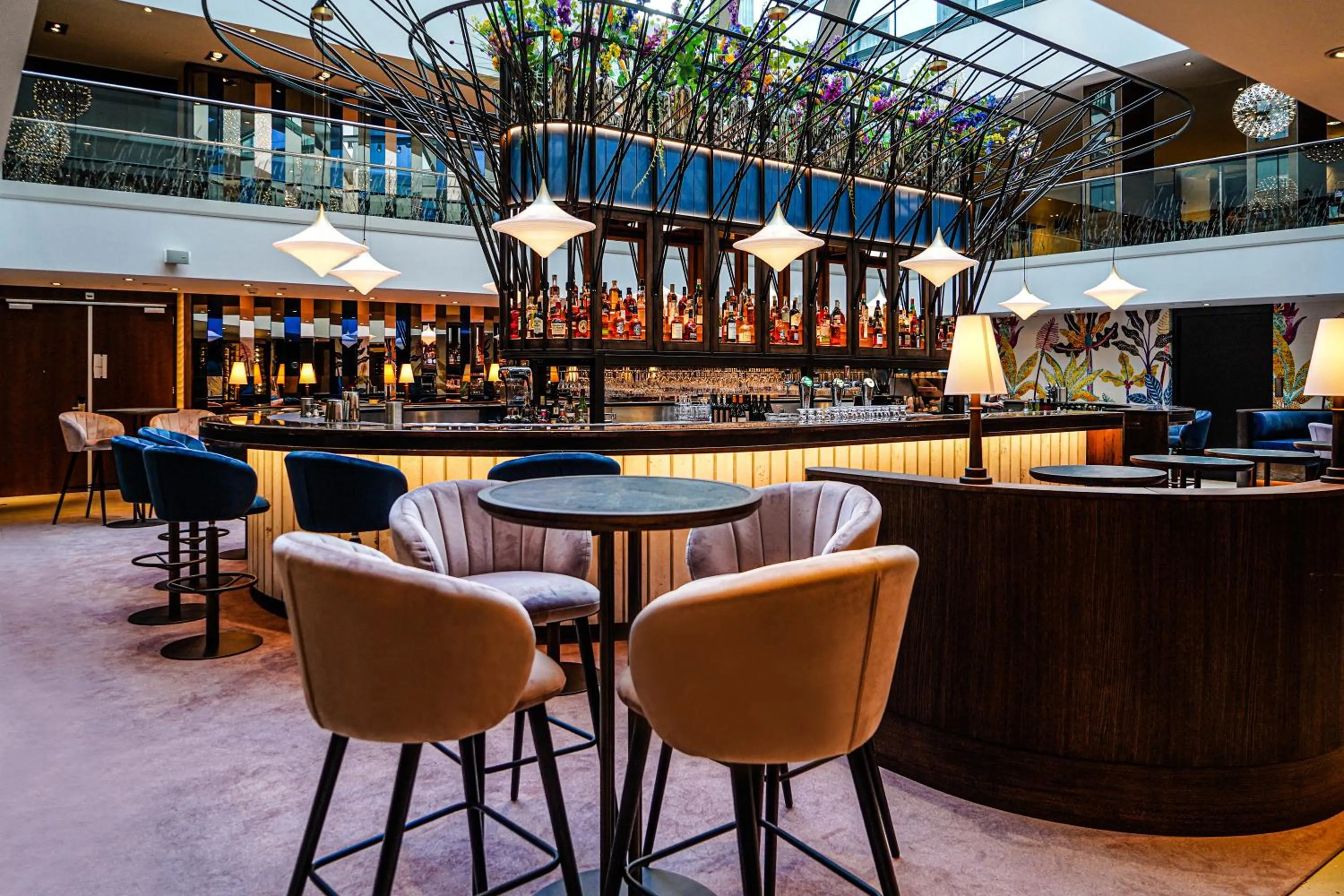 Lounge or bar in Hilton The Hague