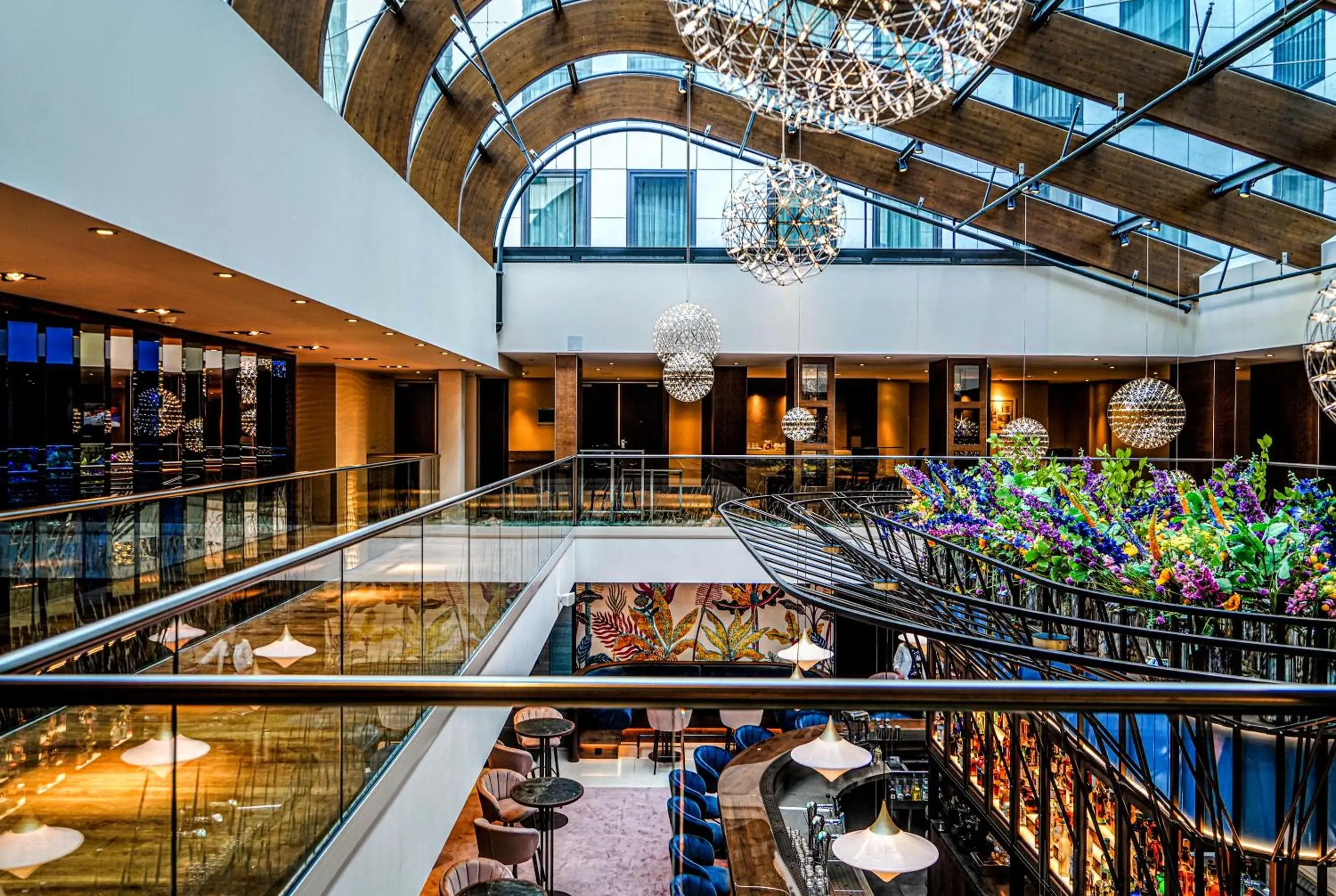 Lounge or bar in Hilton The Hague Lounge or bar in Hilton The Hague