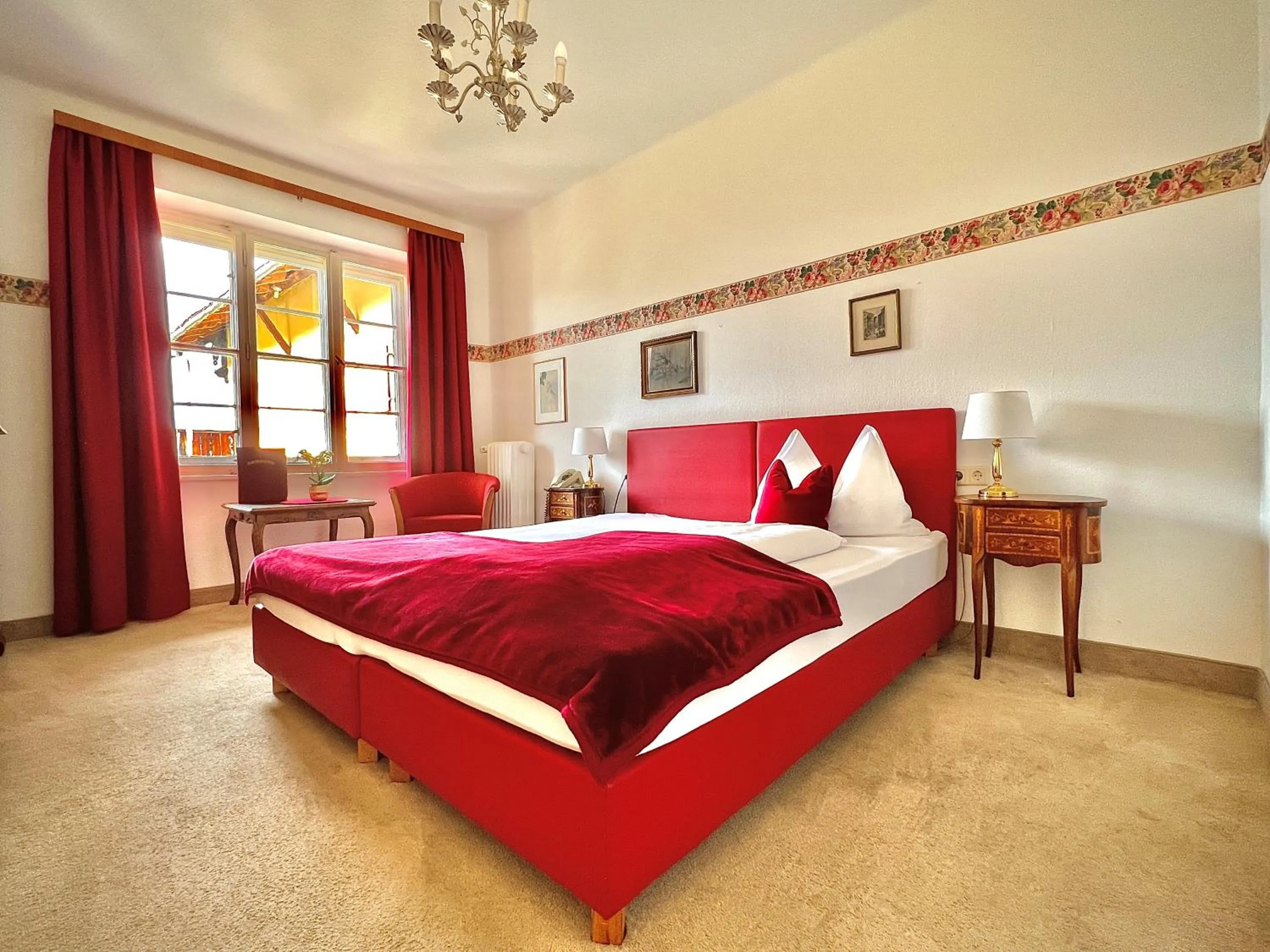 Photo of the whole room, Bed in Hotel Restaurant Grünwalderhof