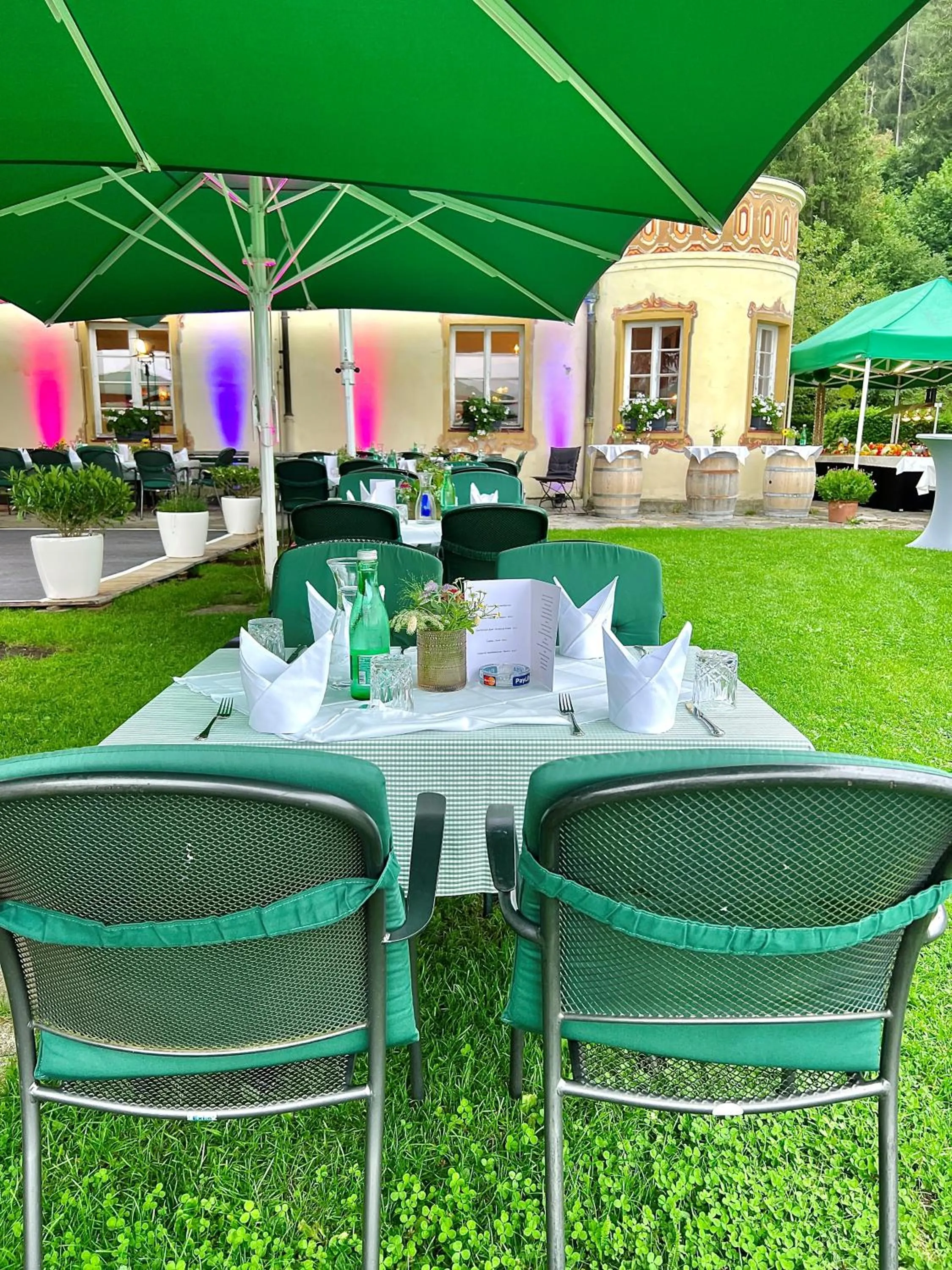 Patio in Hotel Restaurant Grünwalderhof