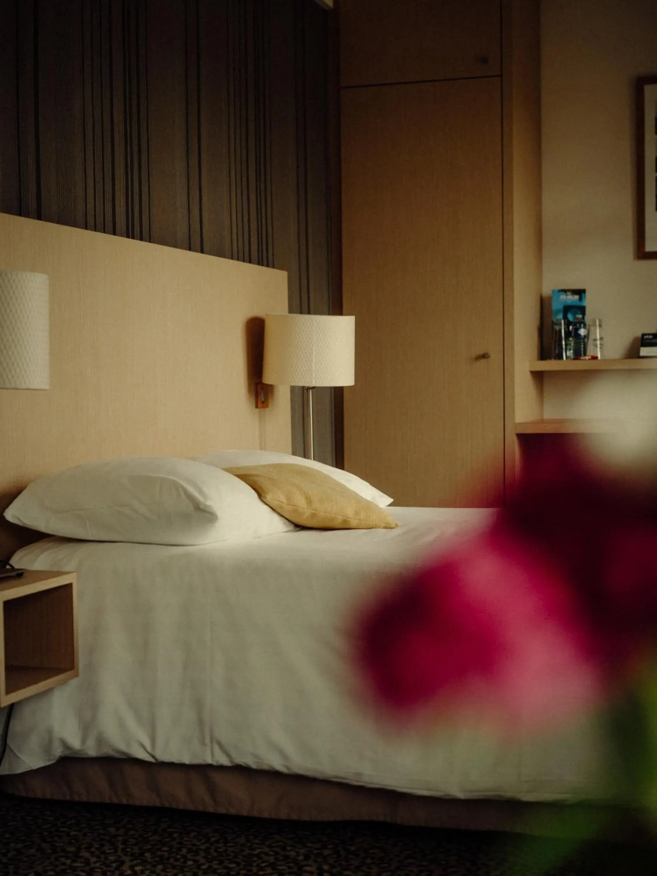 Bedroom, Bed in Hôtel Restaurant Ar Milin-Logis hôtels Bedroom, Bed in Hôtel Restaurant Ar Milin-Logis hôtels