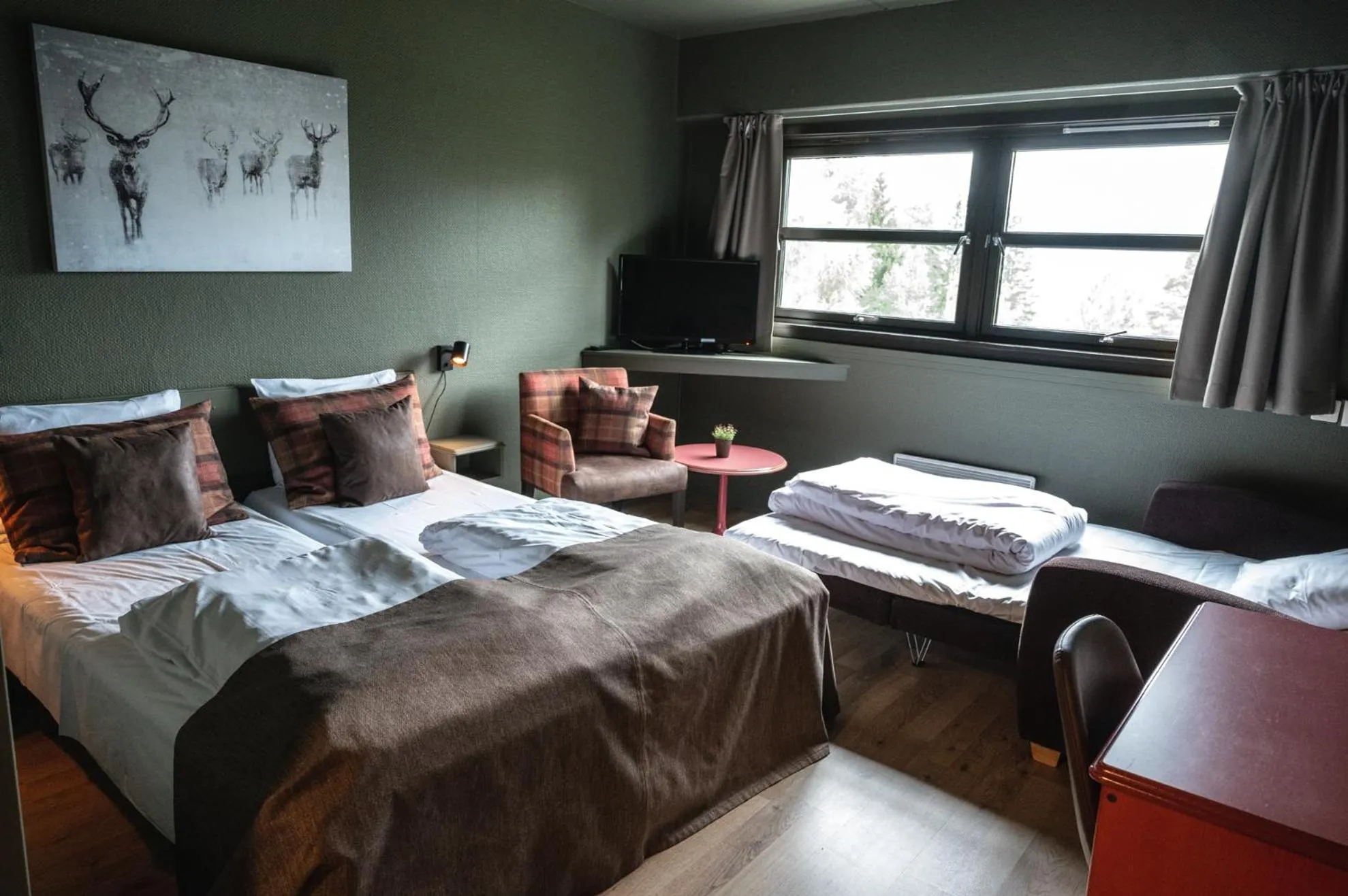 Bed in Trolltun Hotel & Hytter