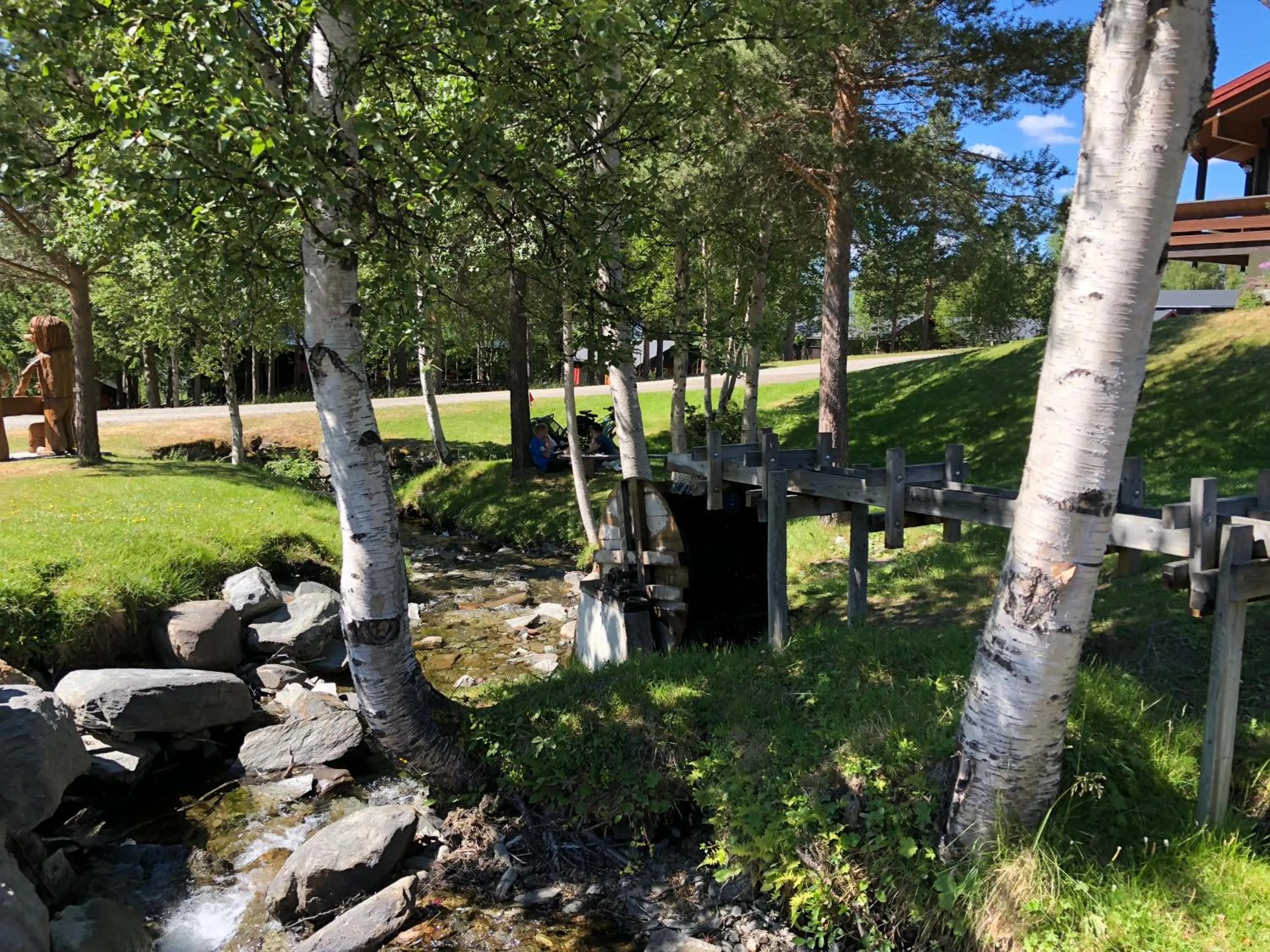 Garden in Trolltun Hotel & Hytter