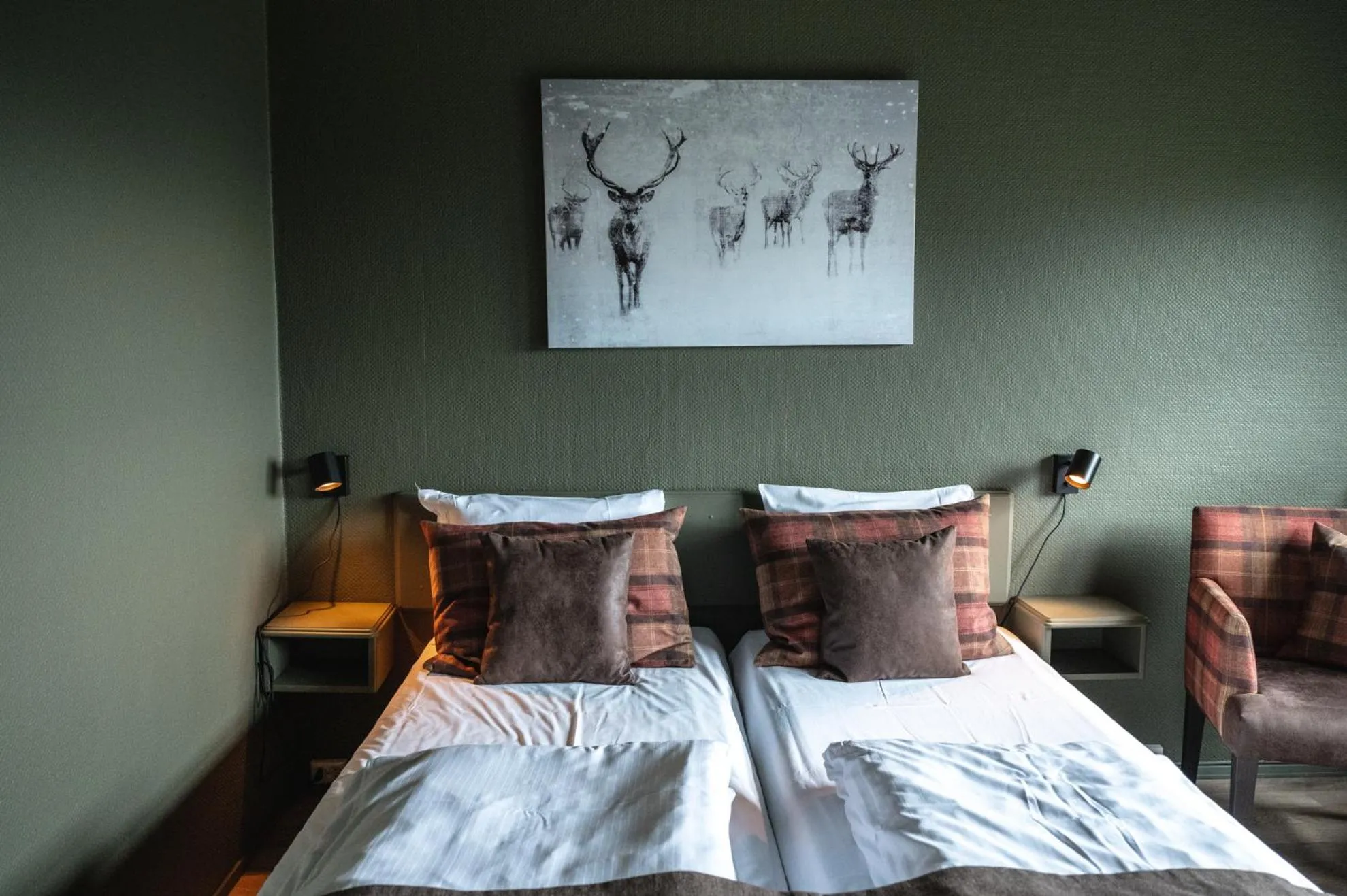 Bed in Trolltun Hotel & Hytter