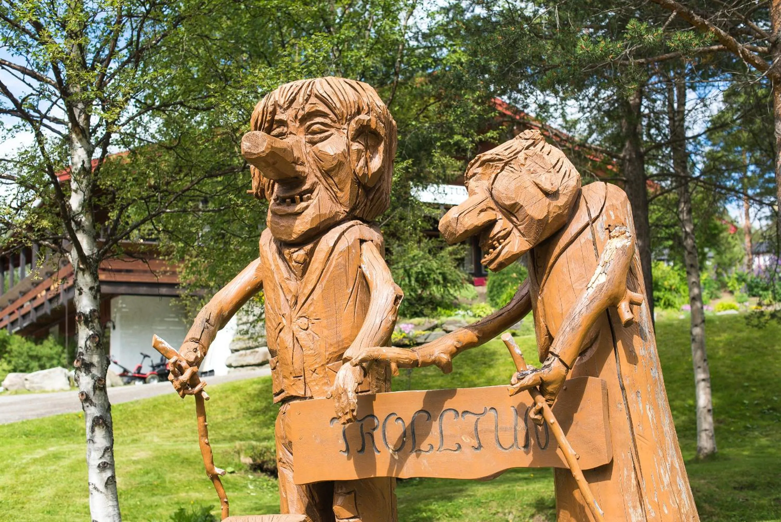 On site in Trolltun Hotel & Hytter