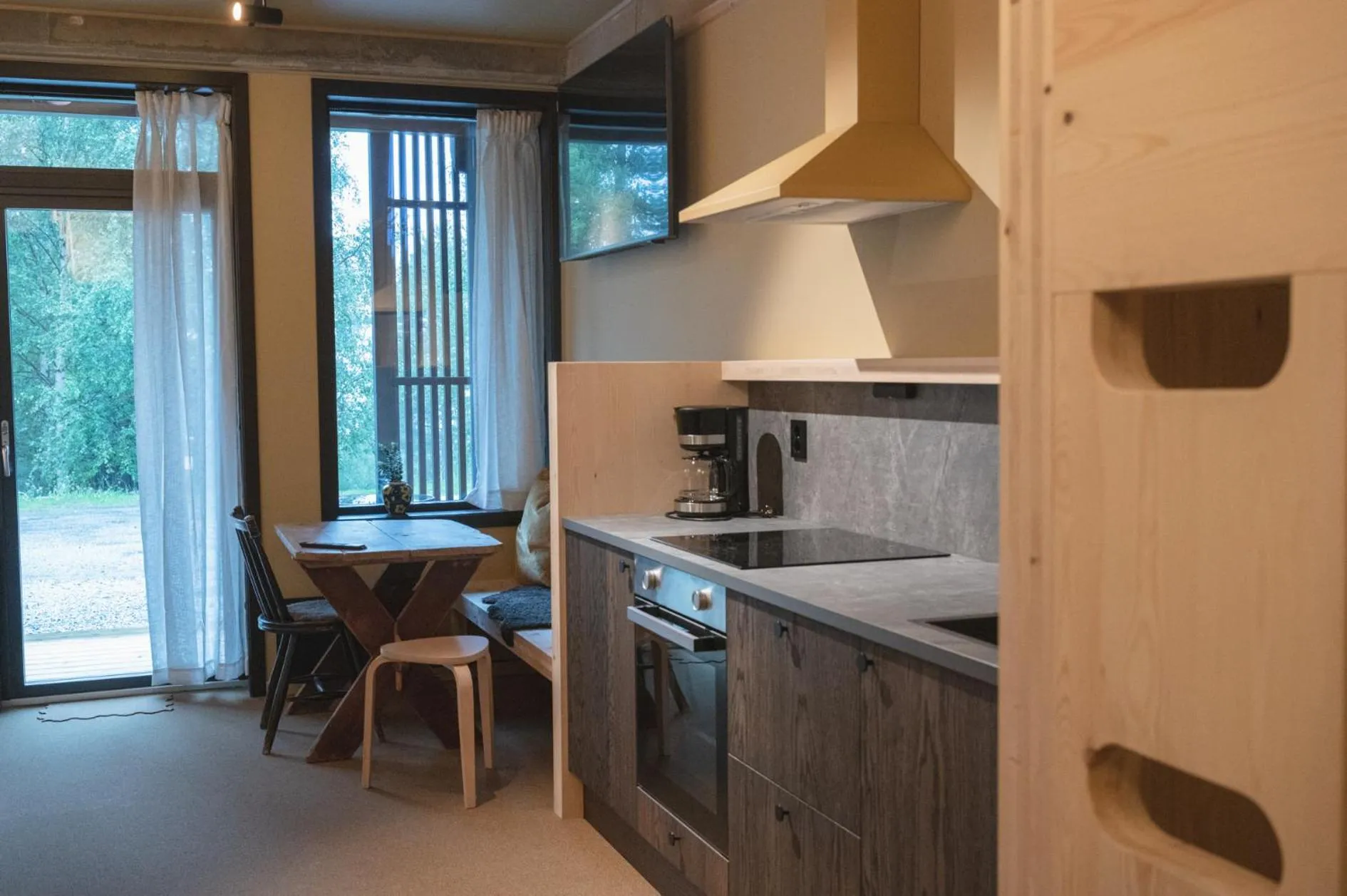Kitchen or kitchenette in Trolltun Hotel & Hytter