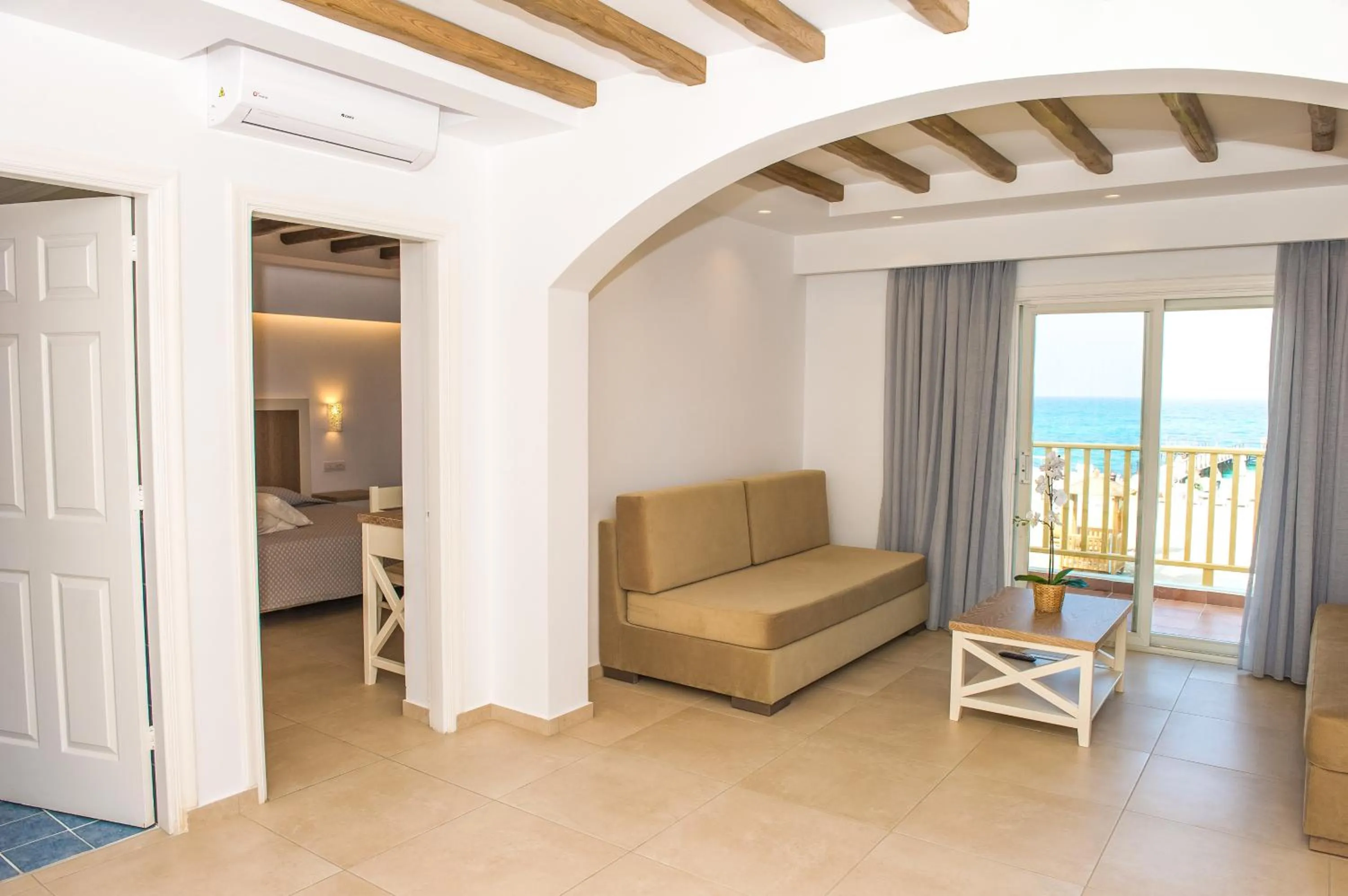Living room in Mastichari Bay Hotel