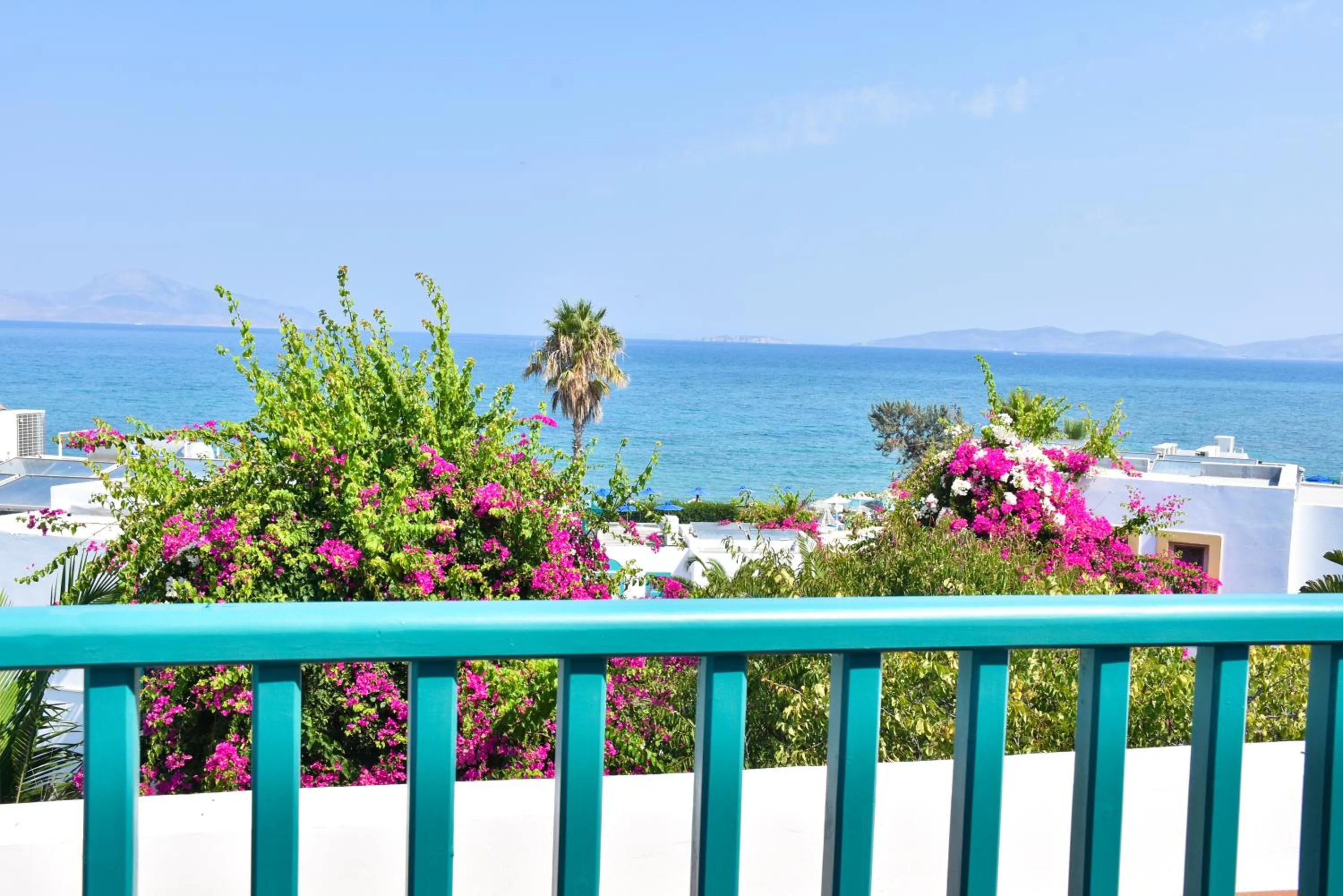 Balcony/Terrace in Mastichari Bay Hotel