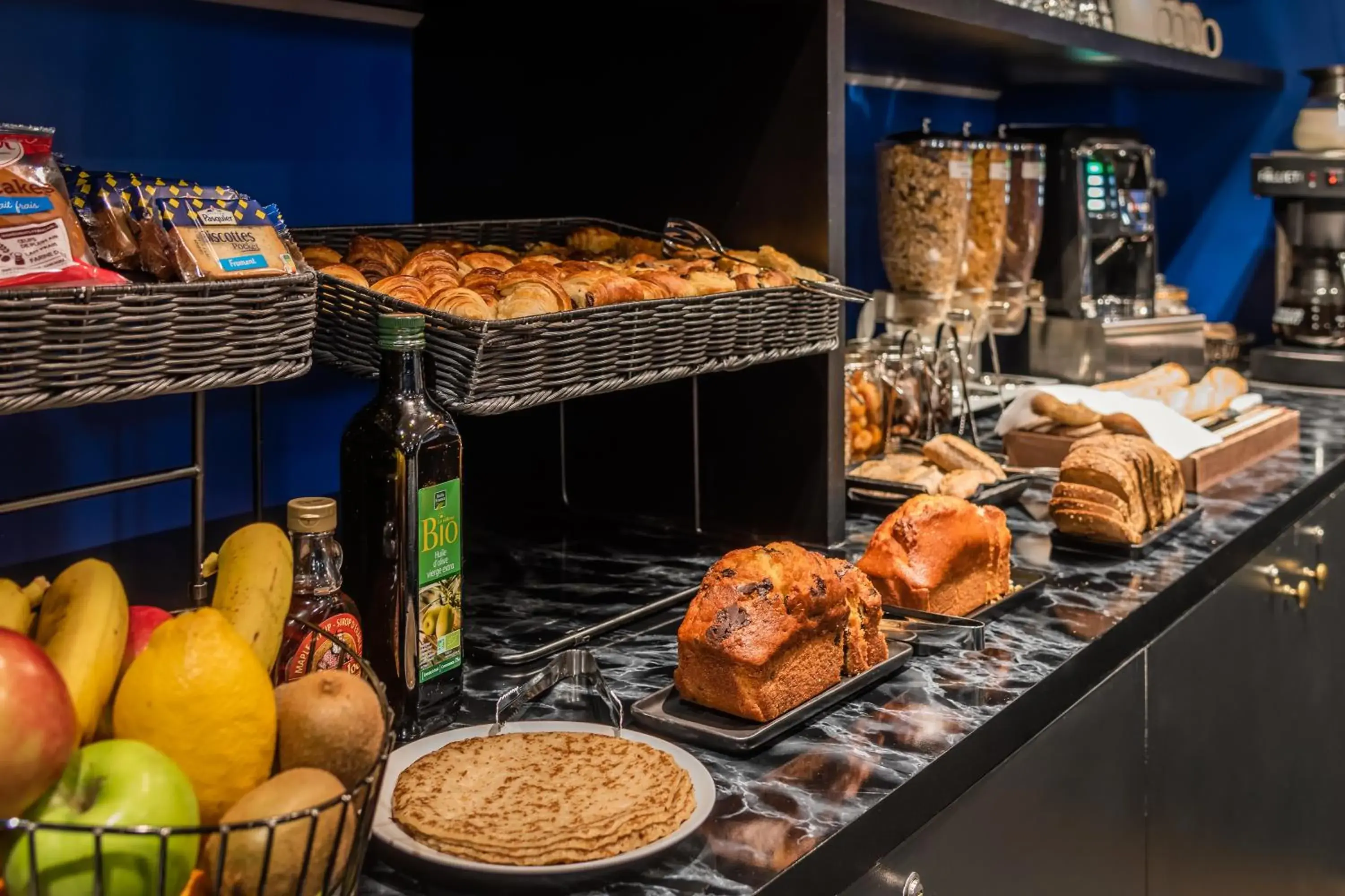 Buffet breakfast in Hotel Archetype Etoile Buffet breakfast in Hotel Archetype Etoile