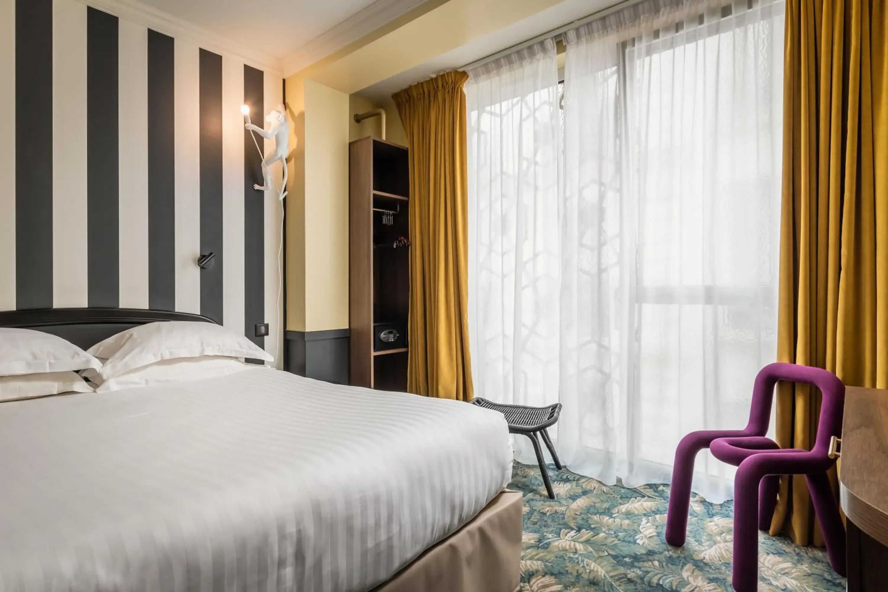 Bedroom, Bed in Hotel Archetype Etoile Bedroom, Bed in Hotel Archetype Etoile