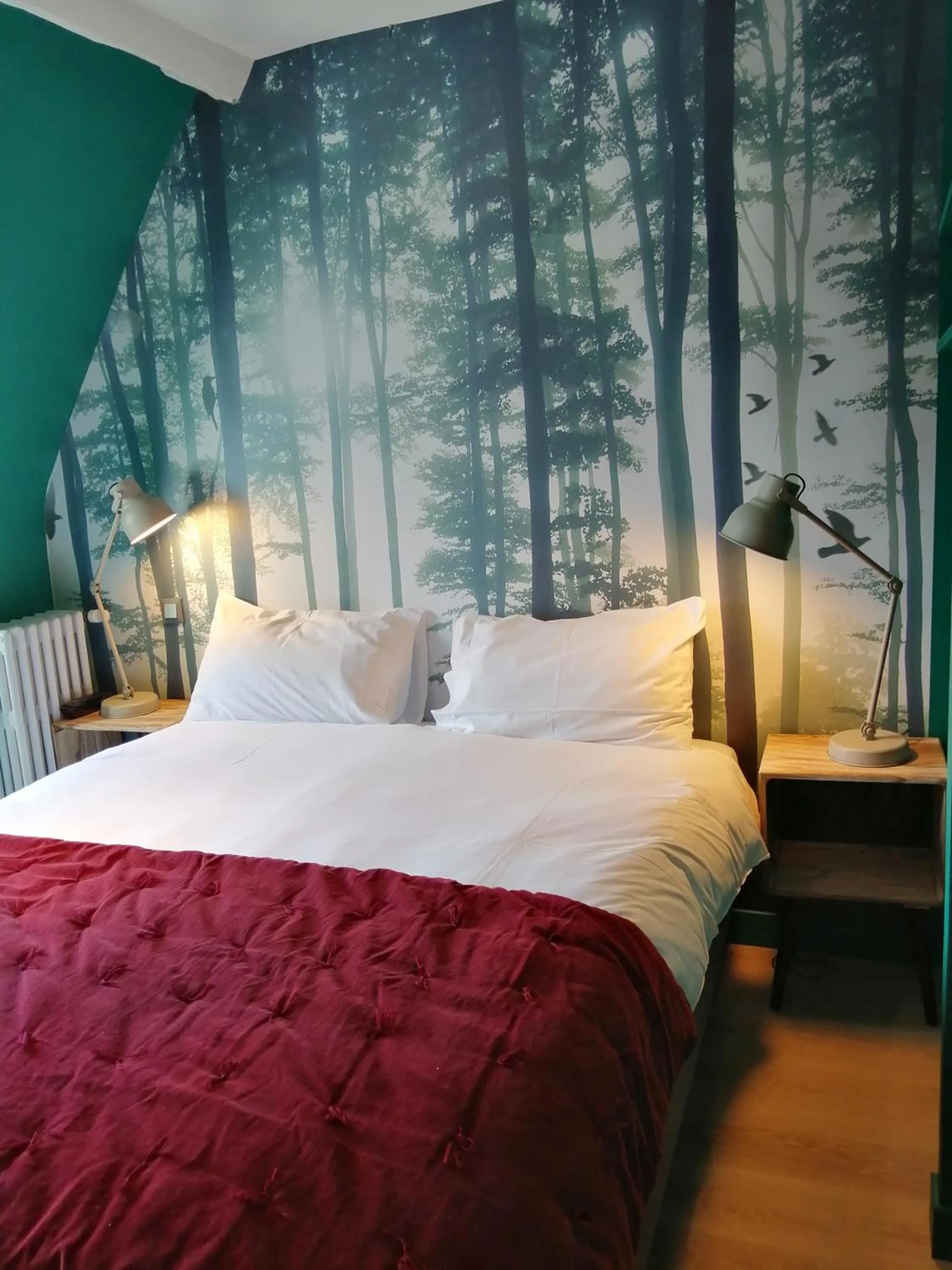 Photo of the whole room, Bed in Hotel Du Cygne Tours