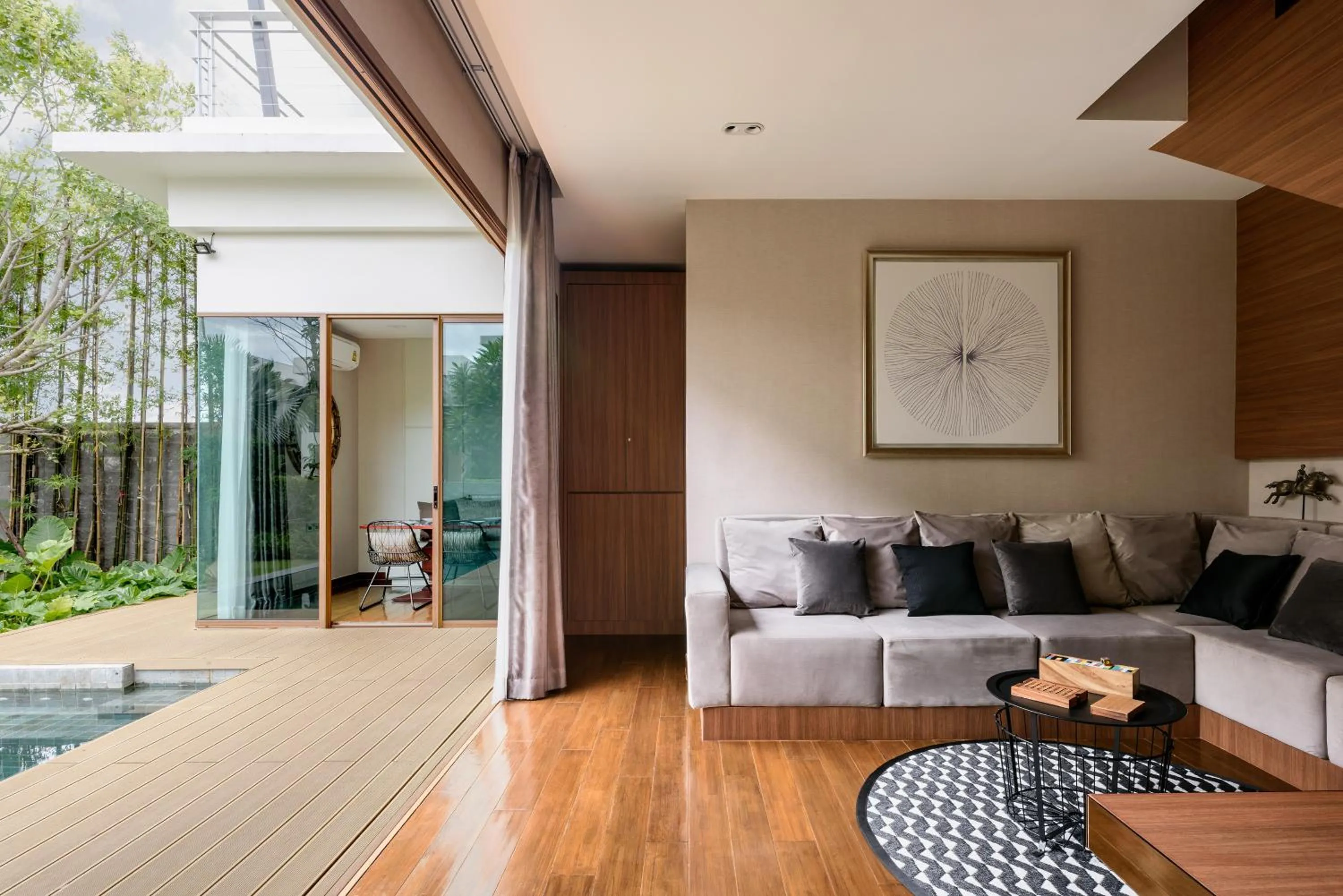 Living room in Itz Time Hua Hin Pool Villa