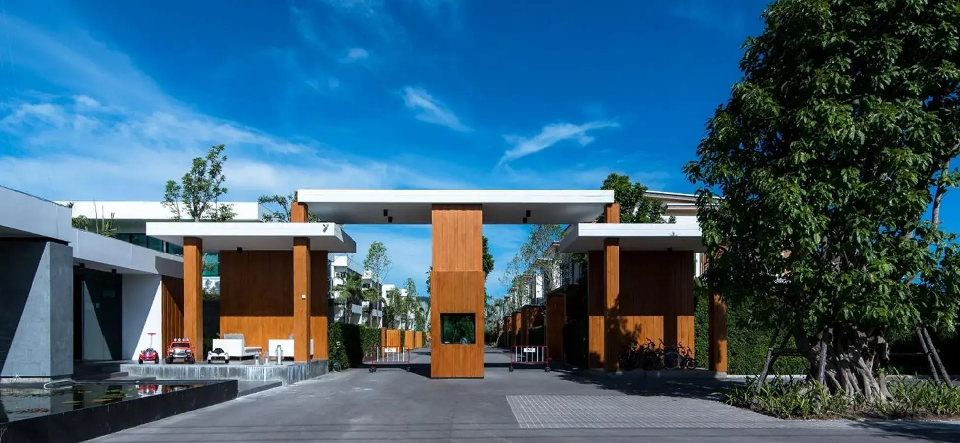 Property building in Itz Time Hua Hin Pool Villa Property building in Itz Time Hua Hin Pool Villa