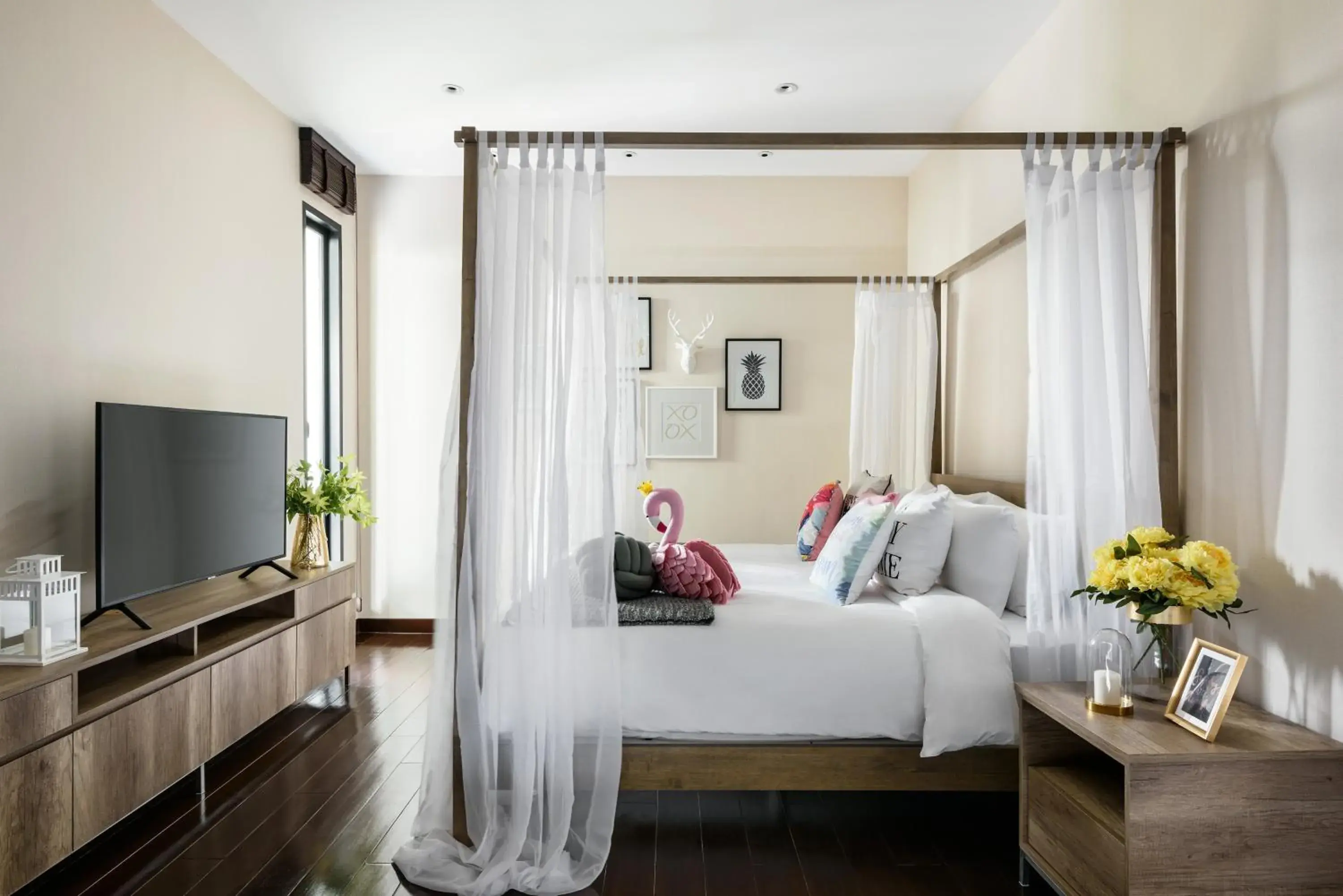 Bed in Itz Time Hua Hin Pool Villa Bed in Itz Time Hua Hin Pool Villa