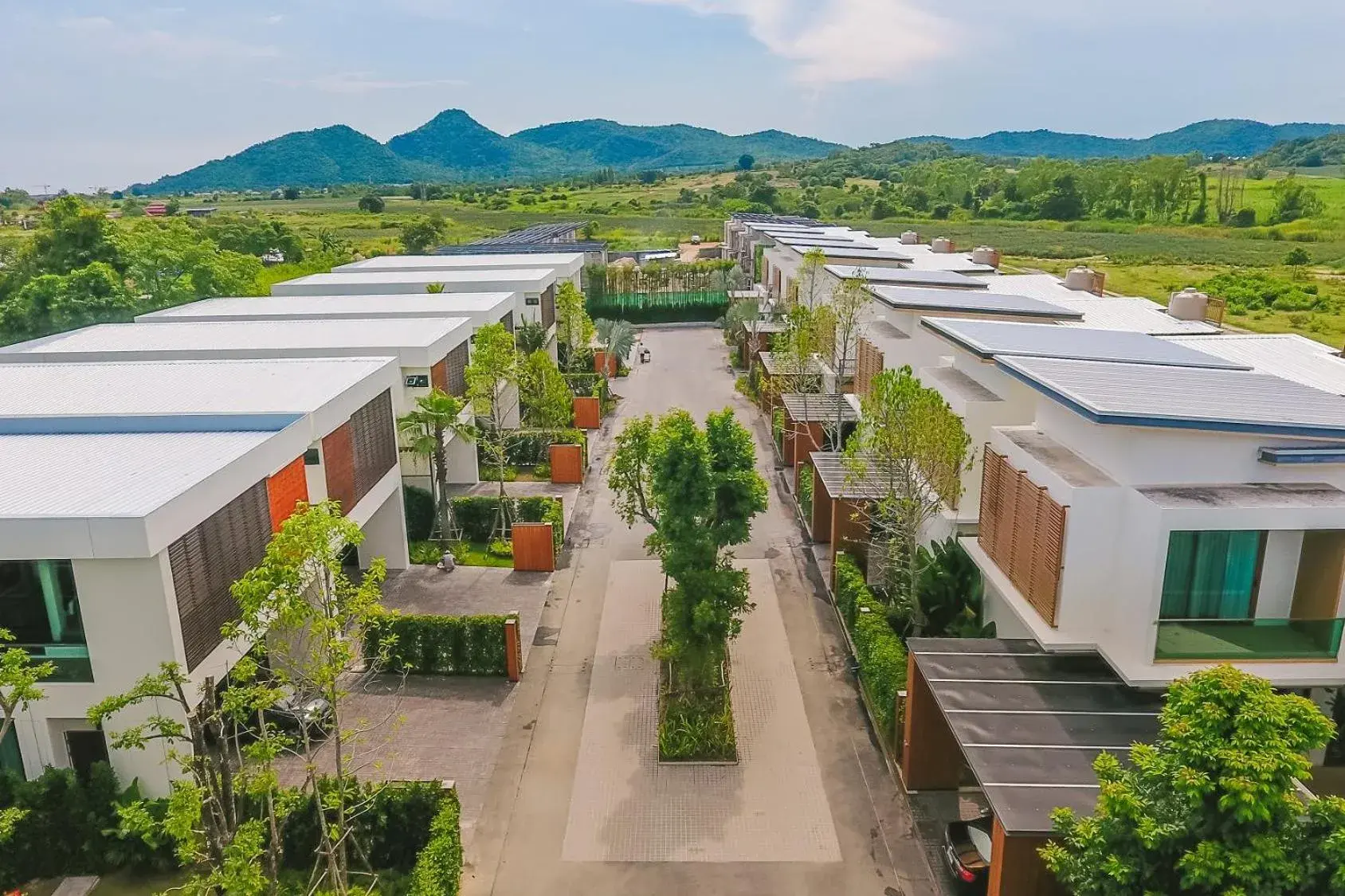 Property building in Itz Time Hua Hin Pool Villa Property building in Itz Time Hua Hin Pool Villa