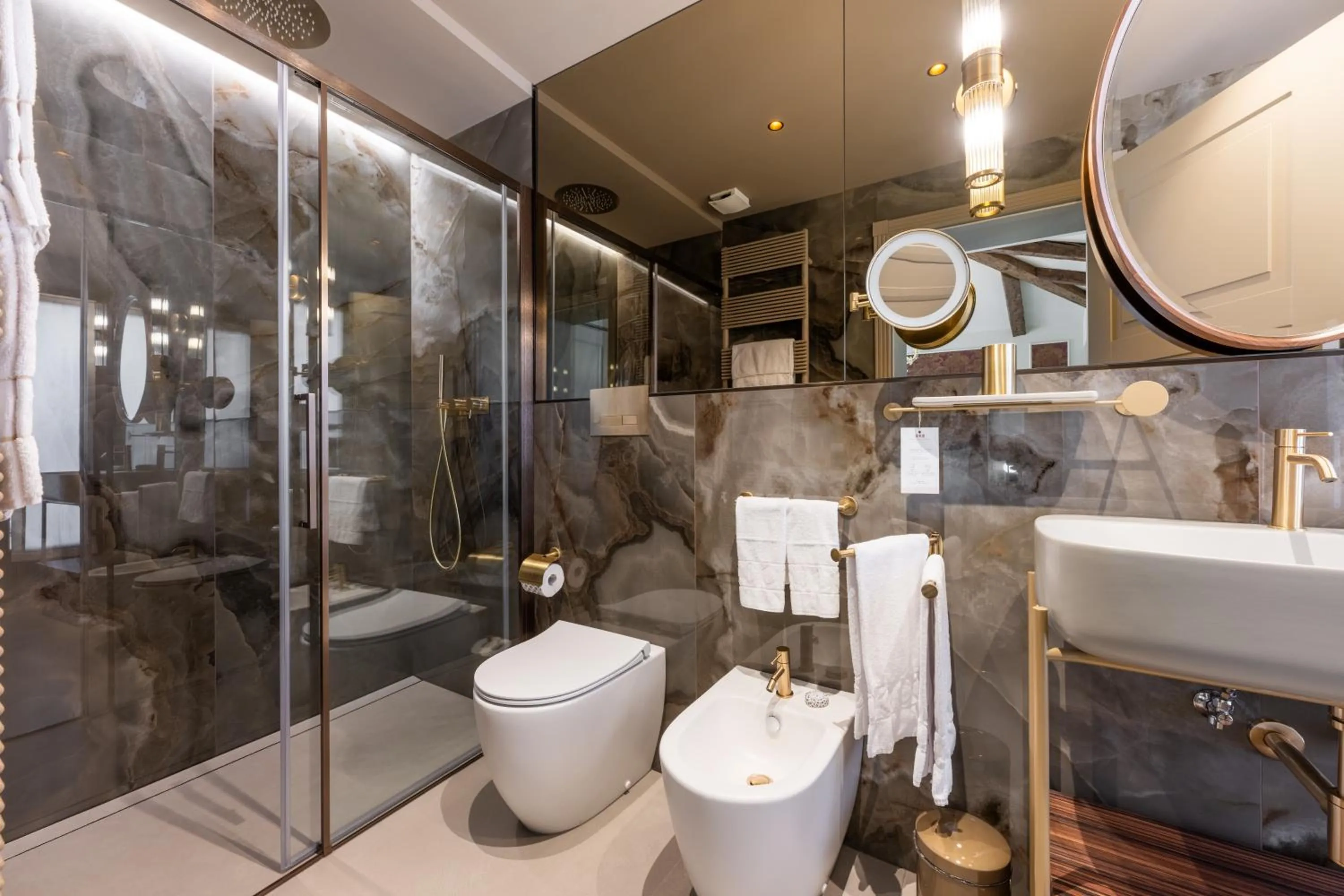 Bathroom in Hotel Palazzina Sardi