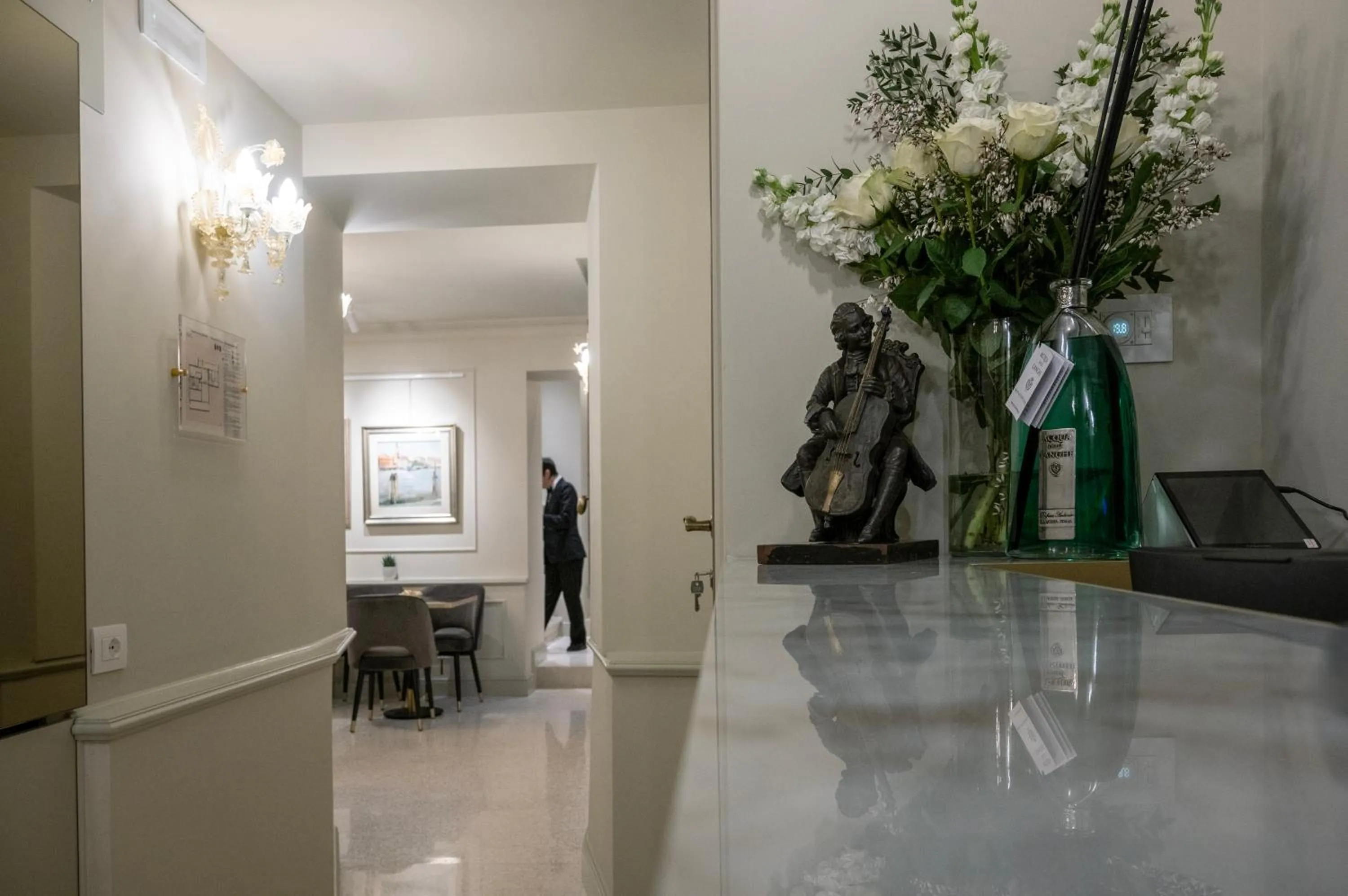 Lobby or reception in Hotel Palazzina Sardi