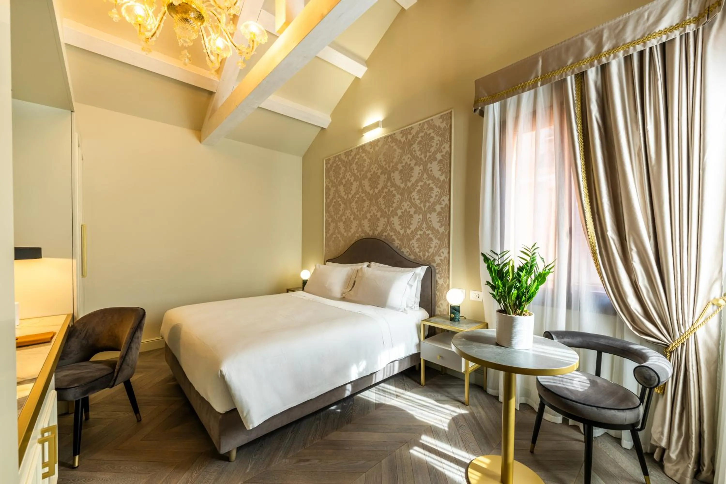 Bedroom, Bed in Hotel Palazzina Sardi