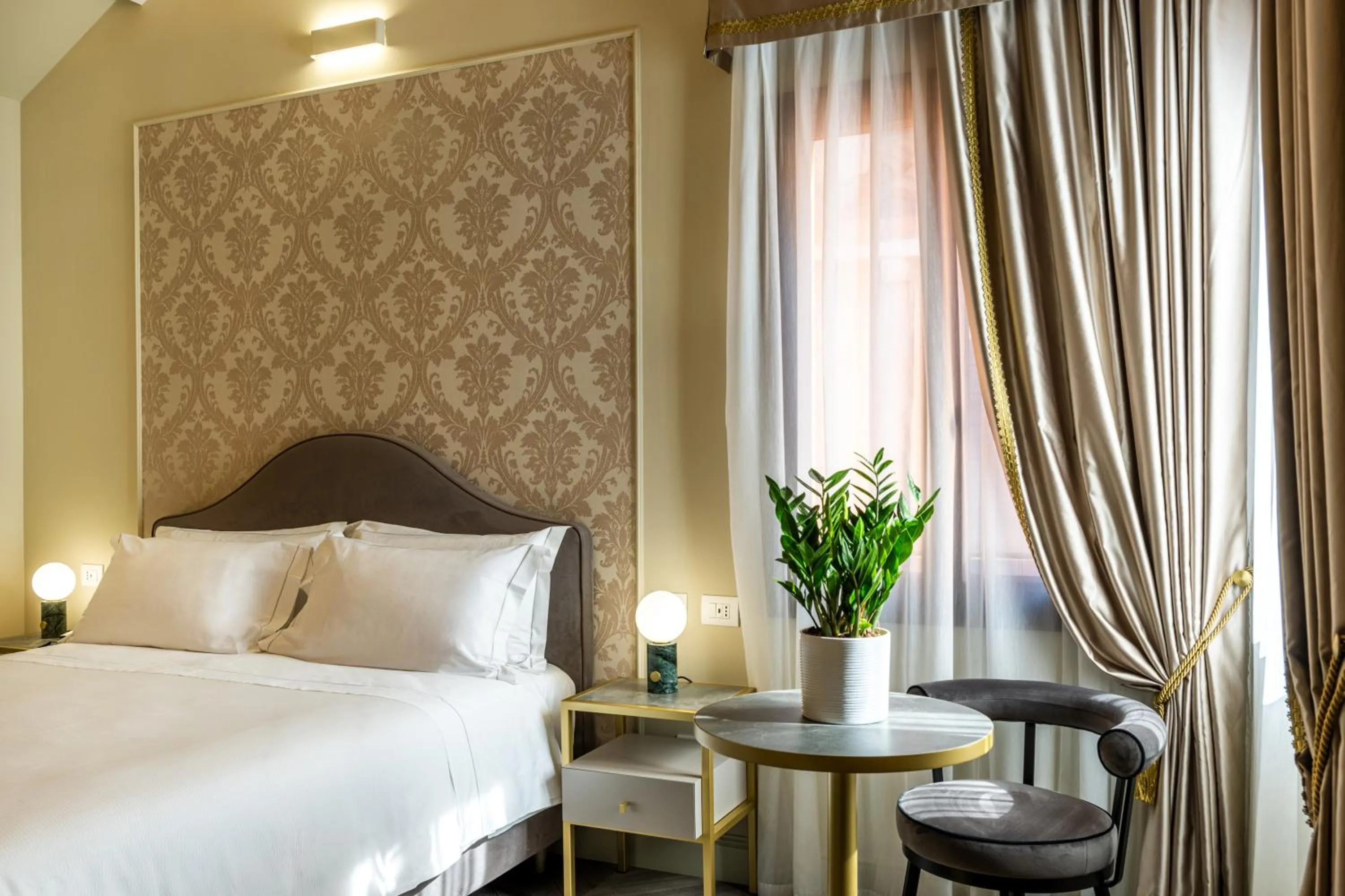 Bedroom, Bed in Hotel Palazzina Sardi