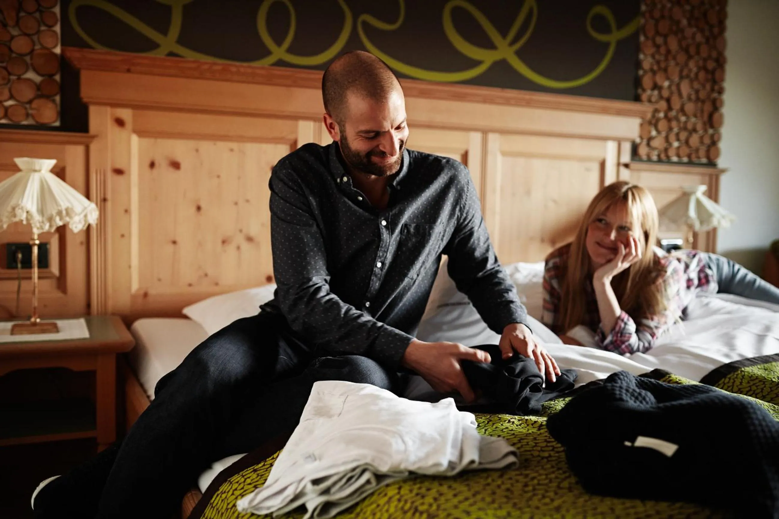 Bed in Ganischgerhof Mountain Resort & Spa