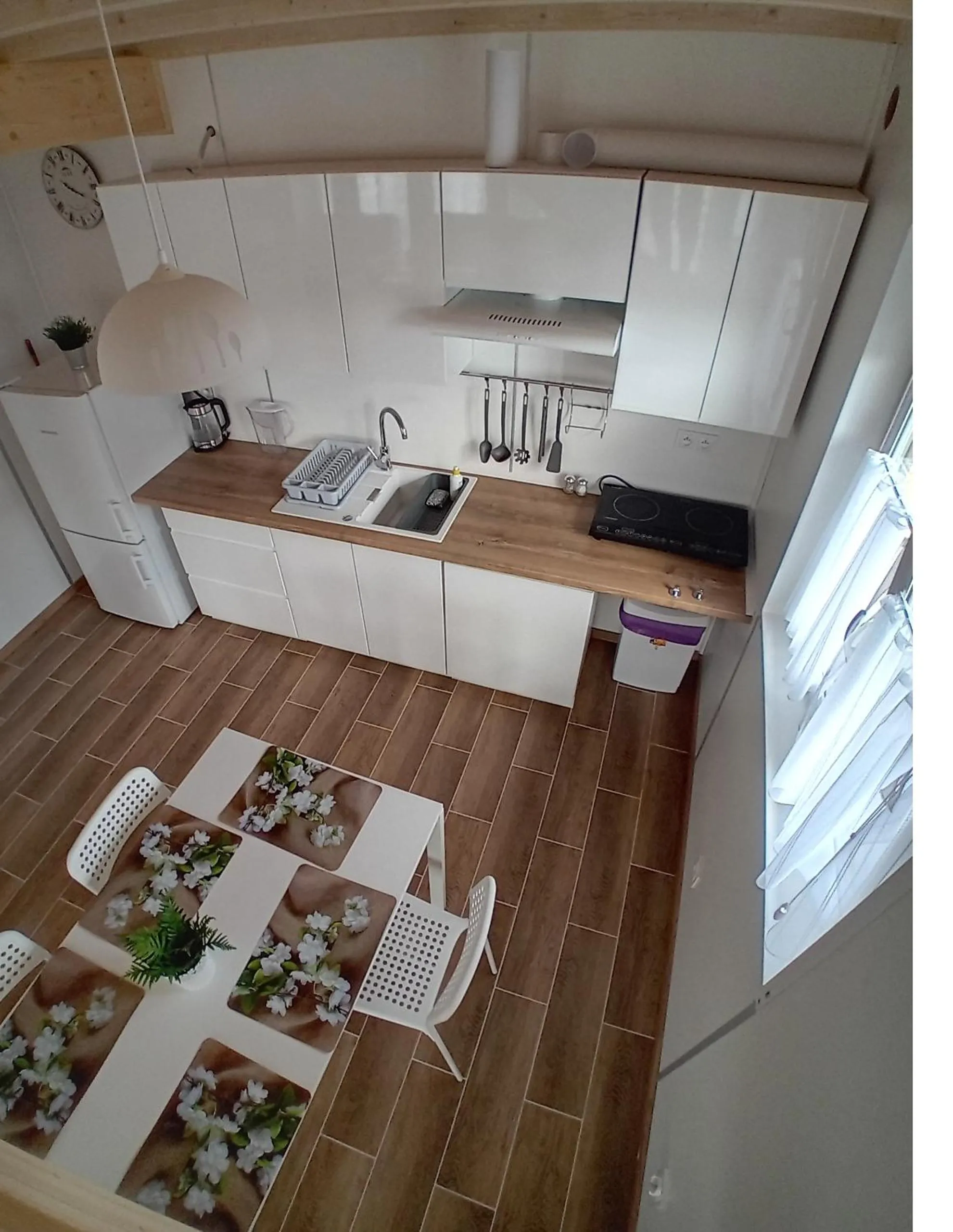 Dining area in Domki Grażyna
