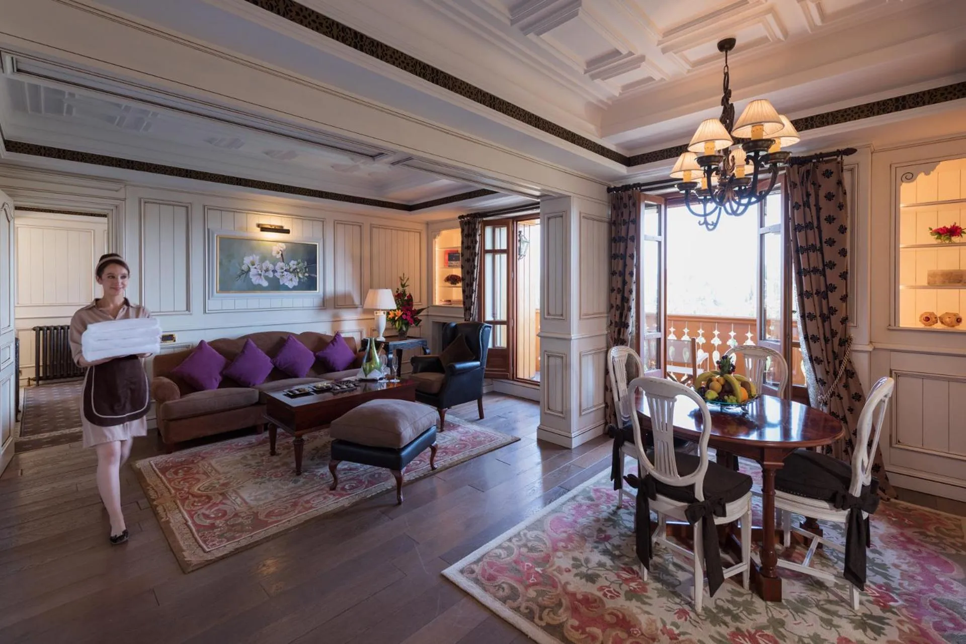 Living room in Michlifen Resort & Golf