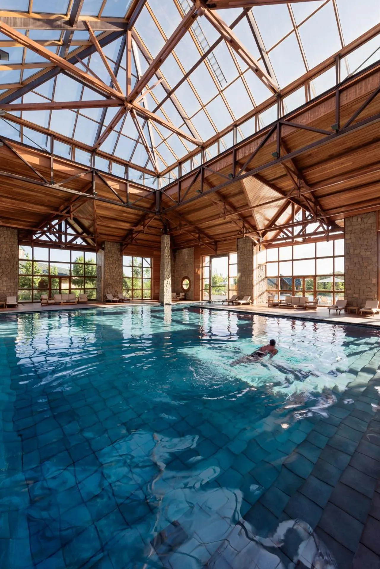 Garden view in Michlifen Resort & Golf