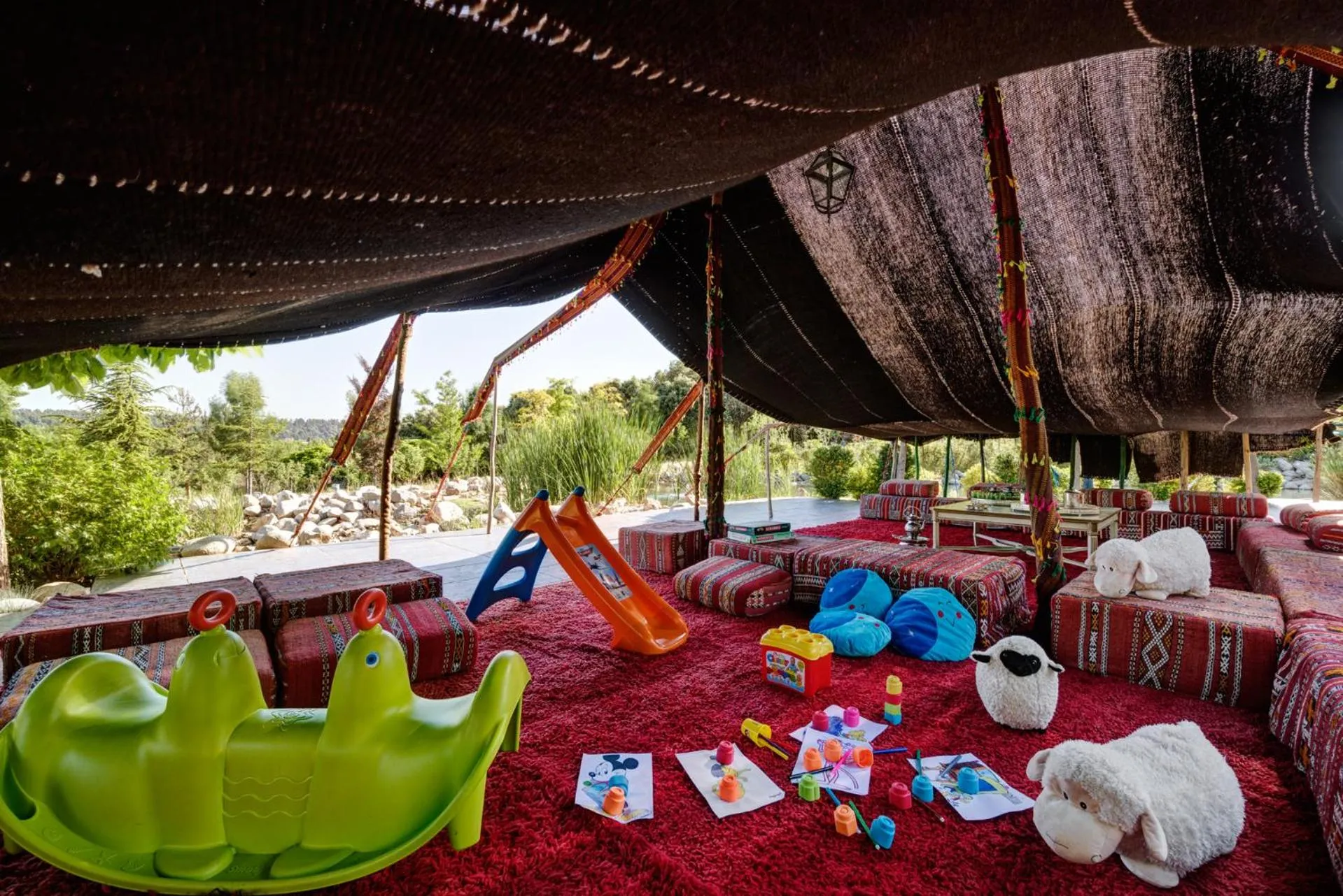 young children in Michlifen Resort & Golf