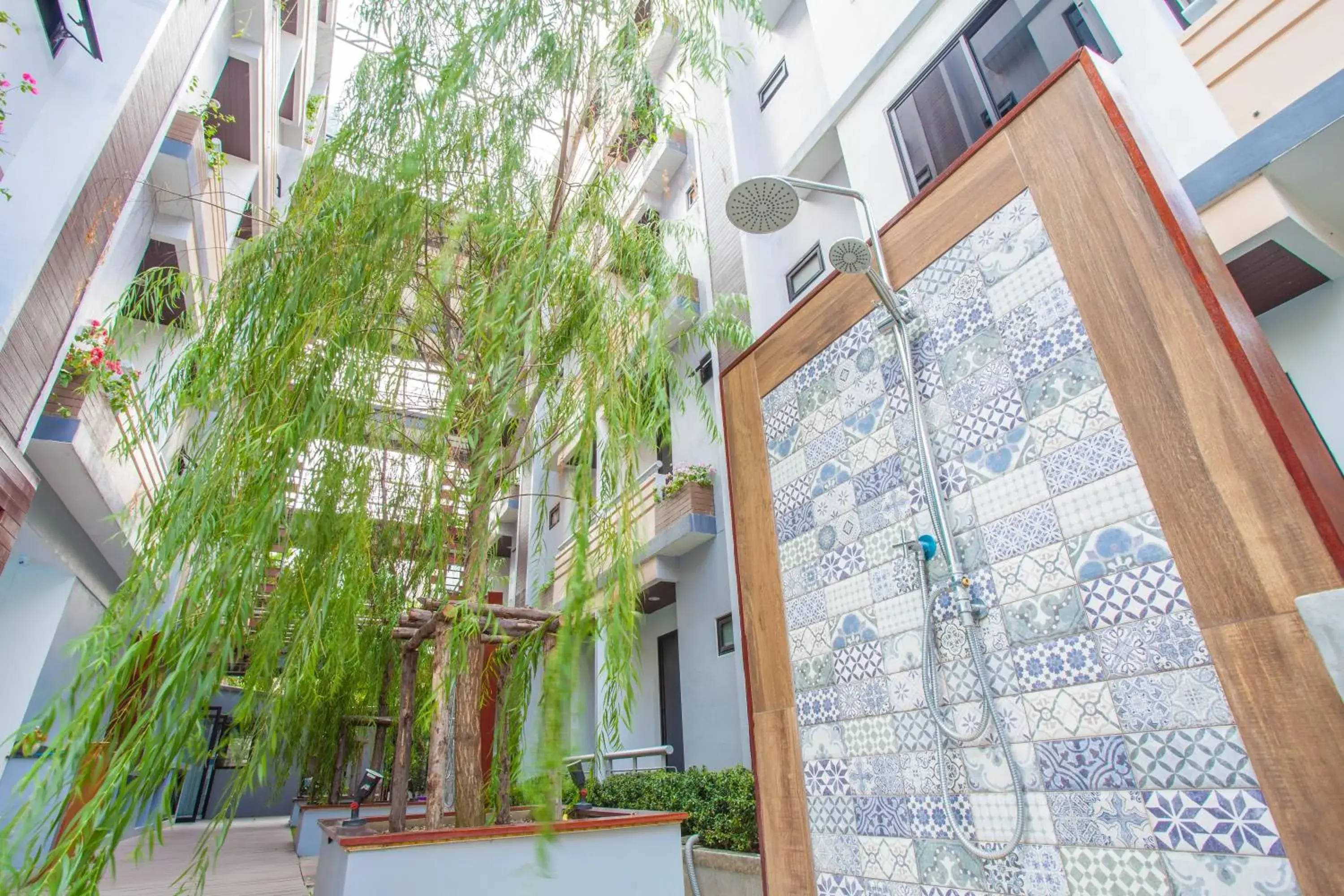 Property building in New Siam Palace Ville Hotel Property building in New Siam Palace Ville Hotel