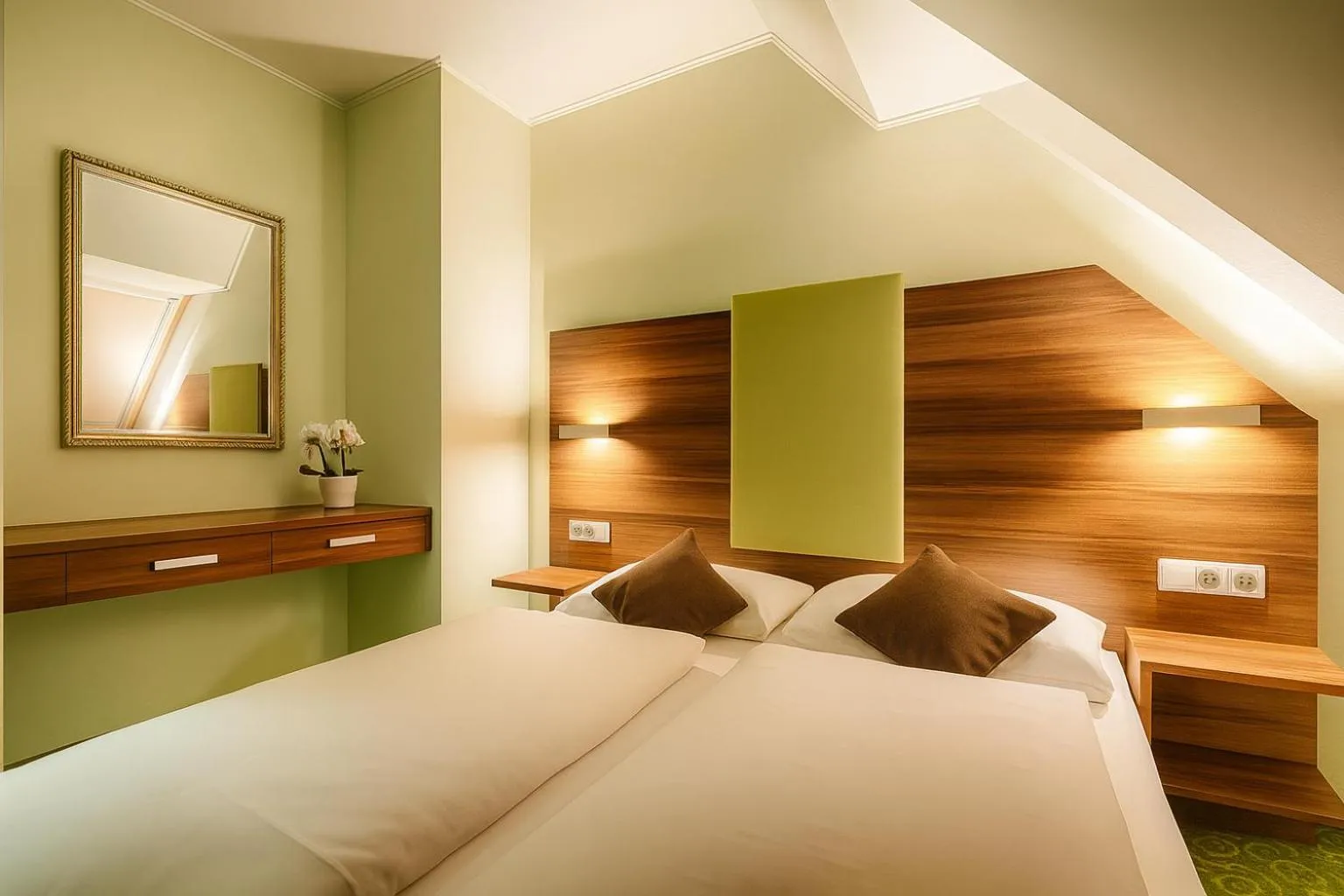 Bedroom, Bed in Ferenc Hotel Budapest