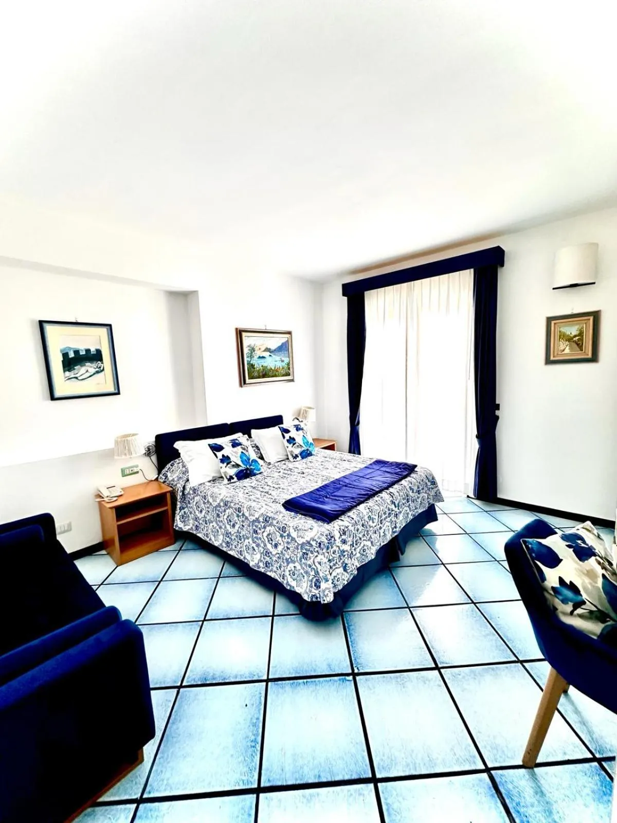 Bed in Hotel Le Fioriere