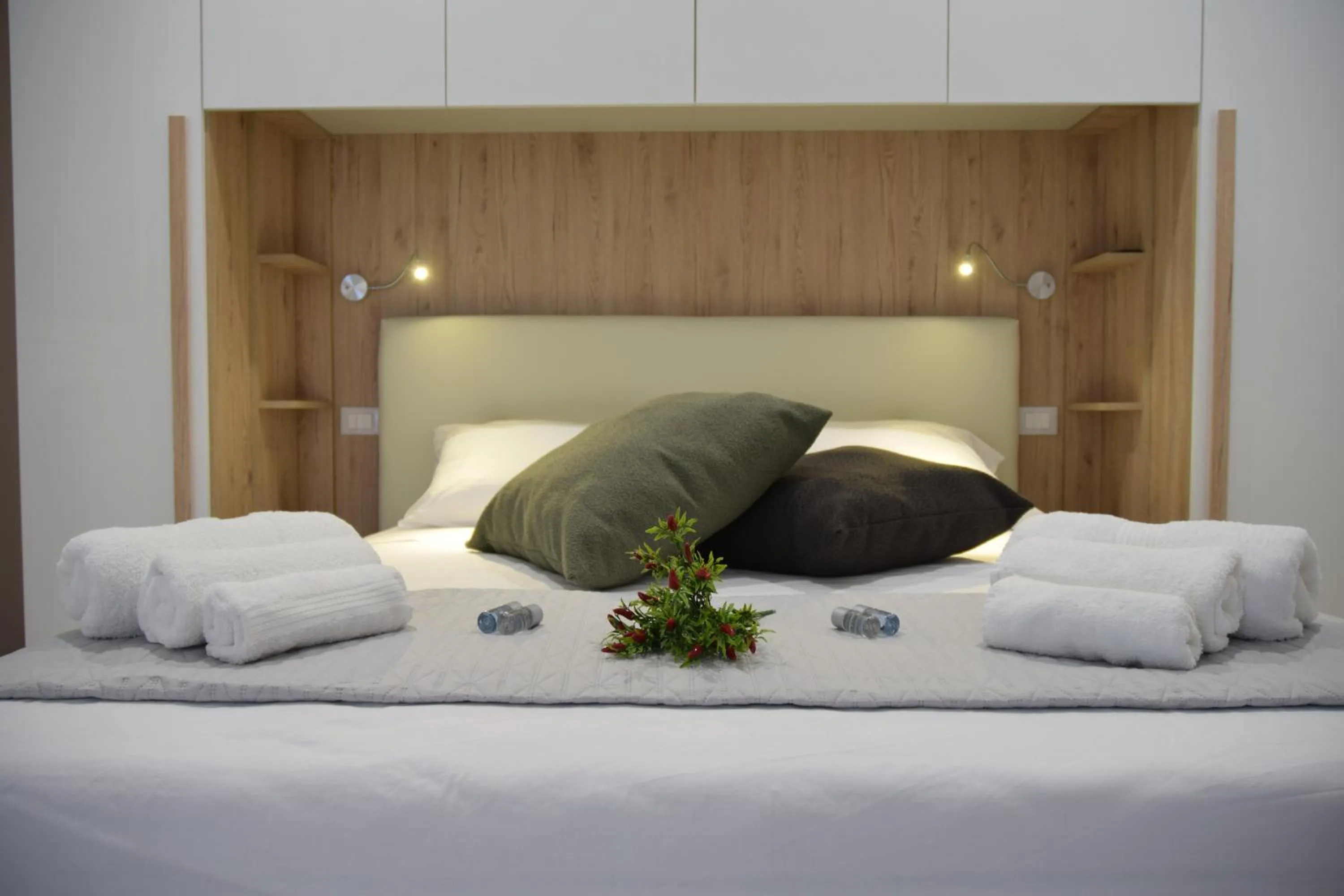 Decorative detail, Bed in B&B La Focara