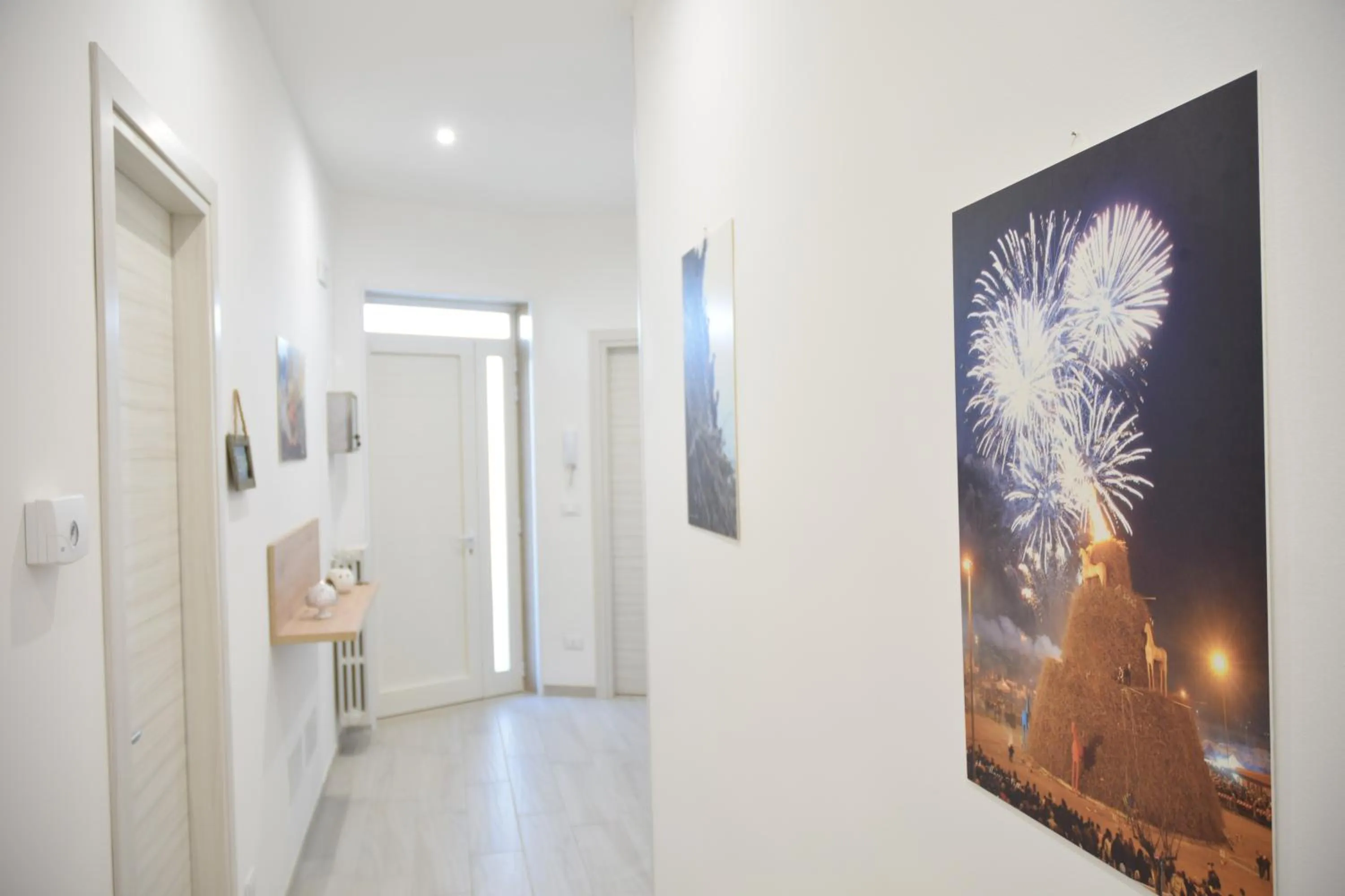 Decorative detail in B&B La Focara