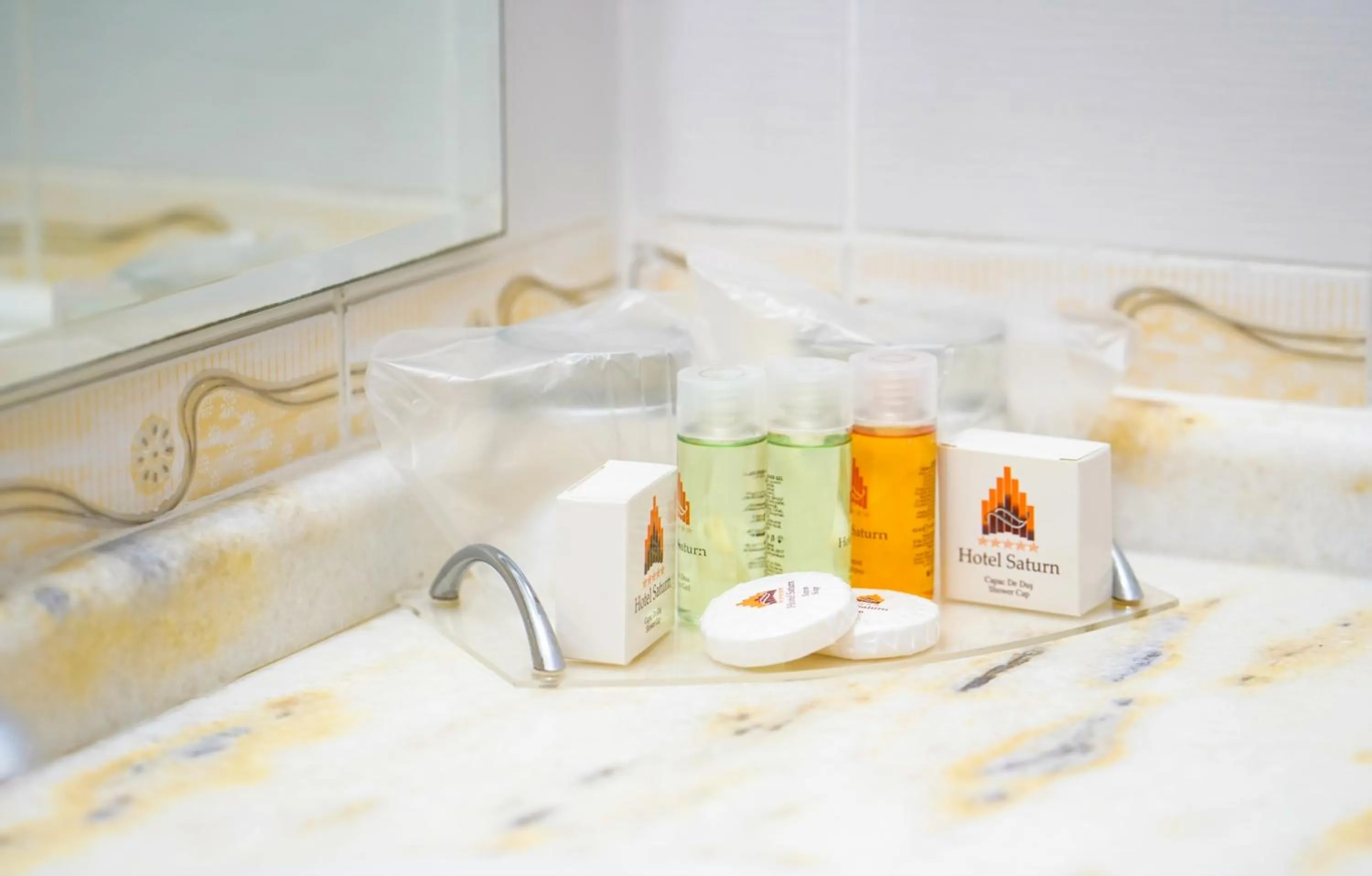 Bathroom in Hotel Saturn