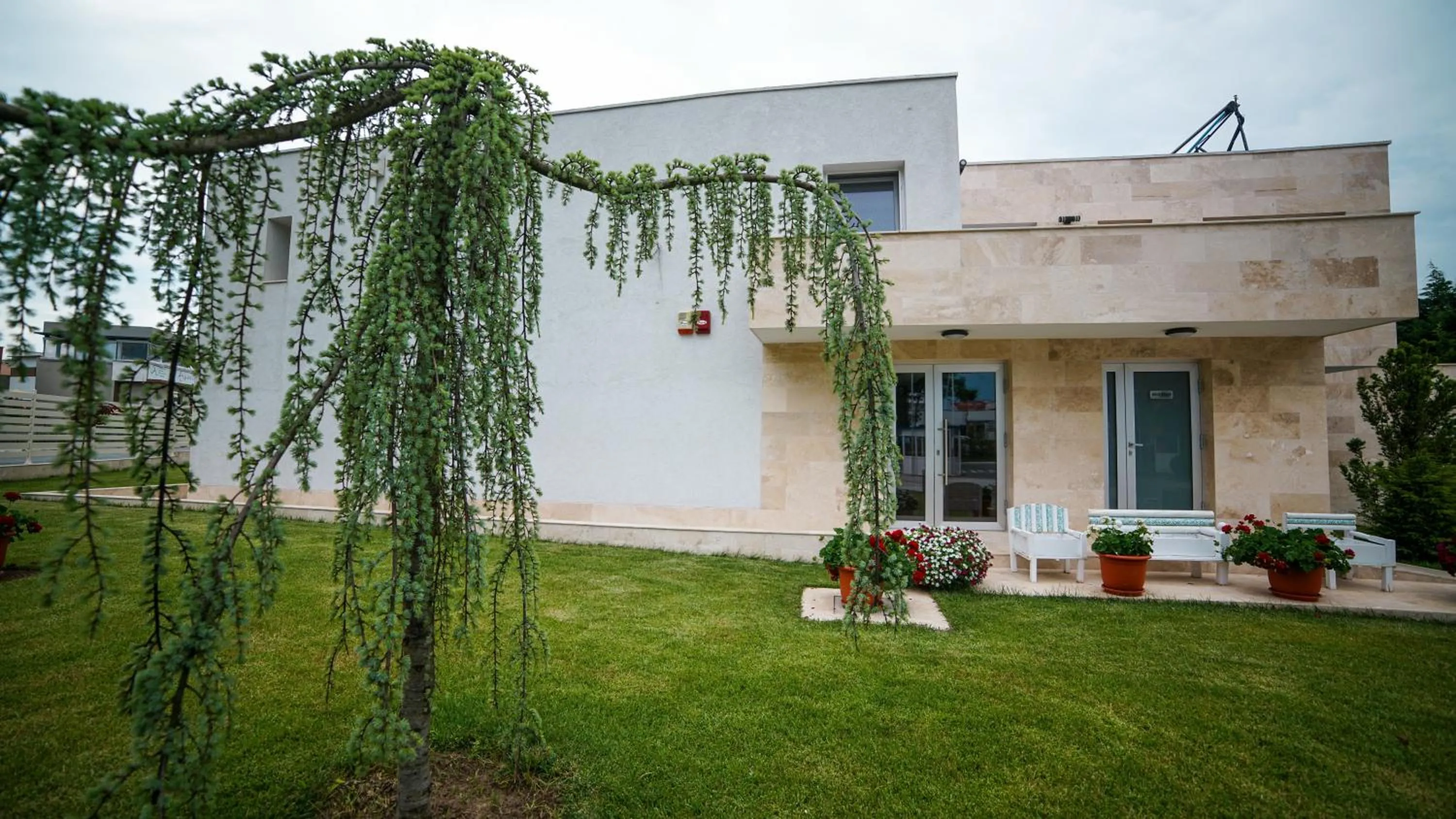 Garden in Hotel Saturn