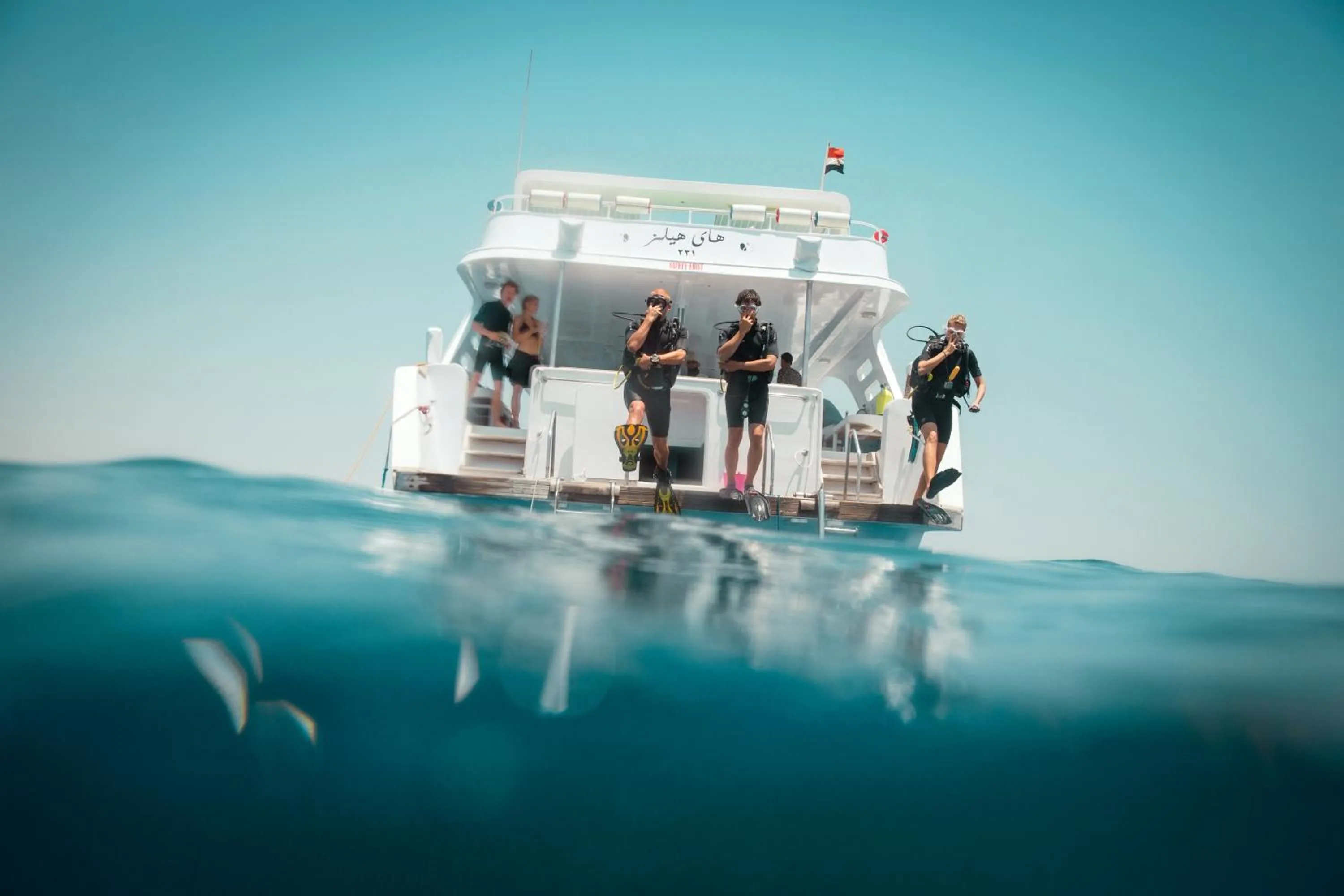 Diving in Robinson Soma Bay