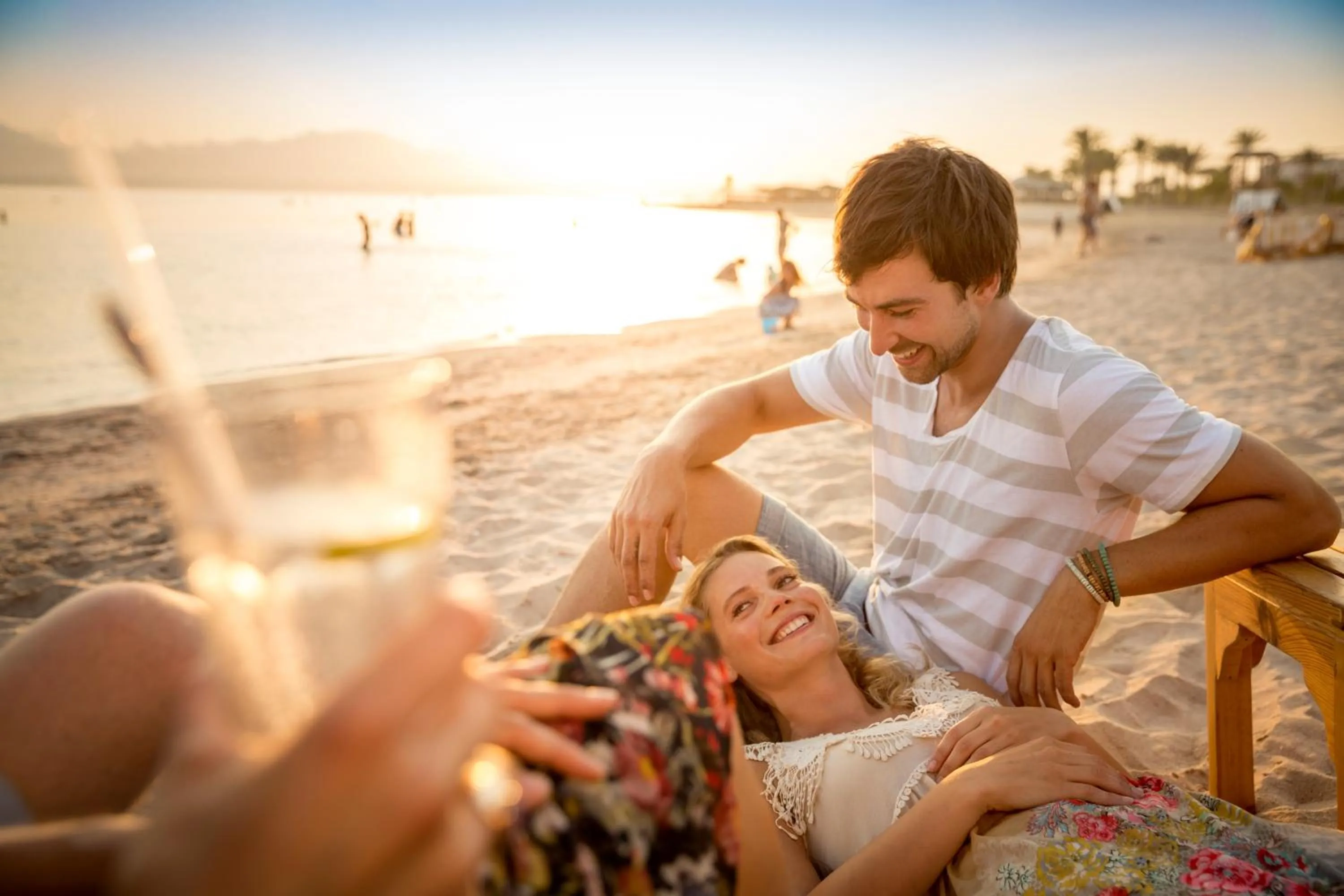 Beach in Robinson Soma Bay