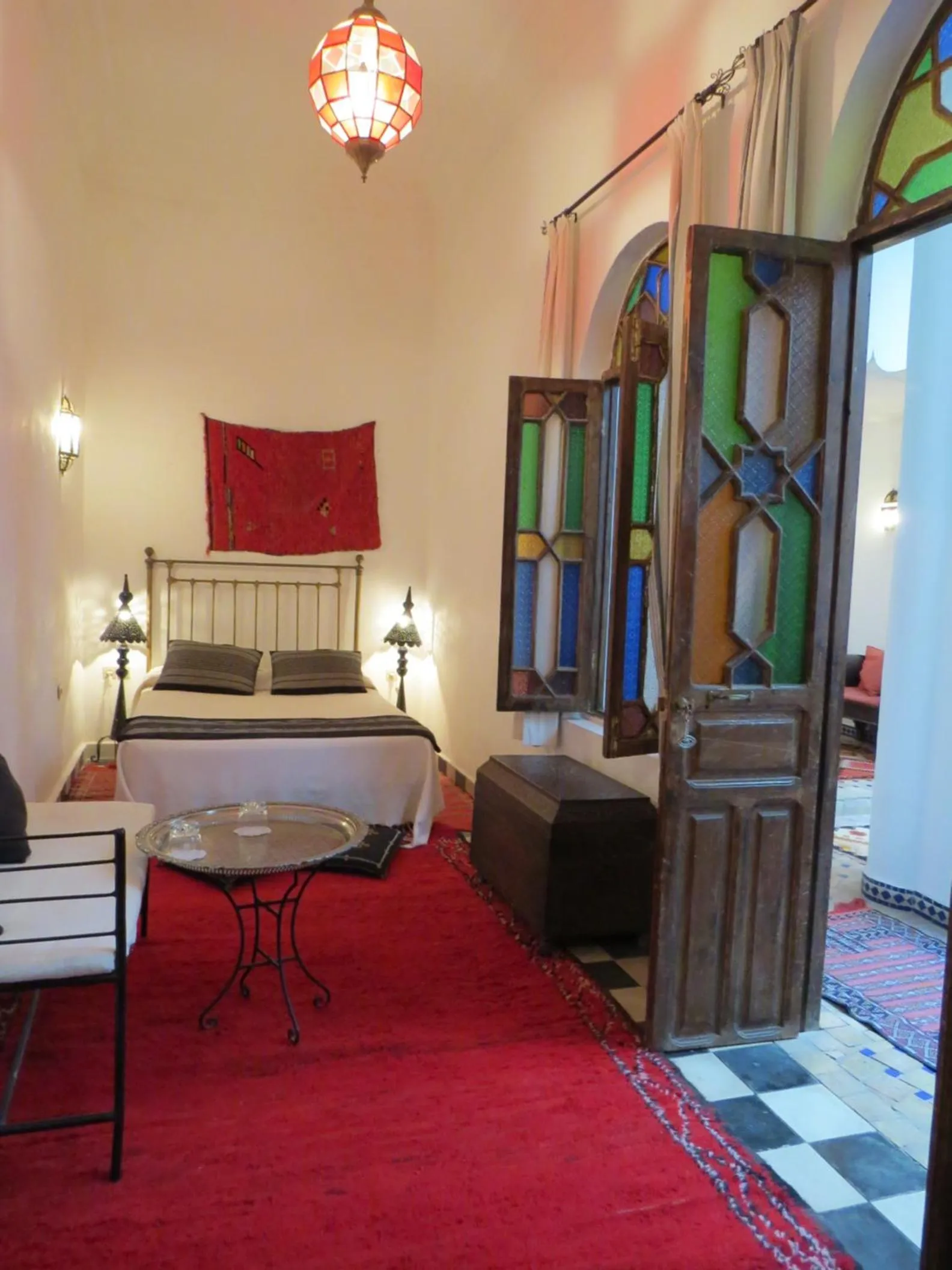 Bed in Riad Arous Chamel