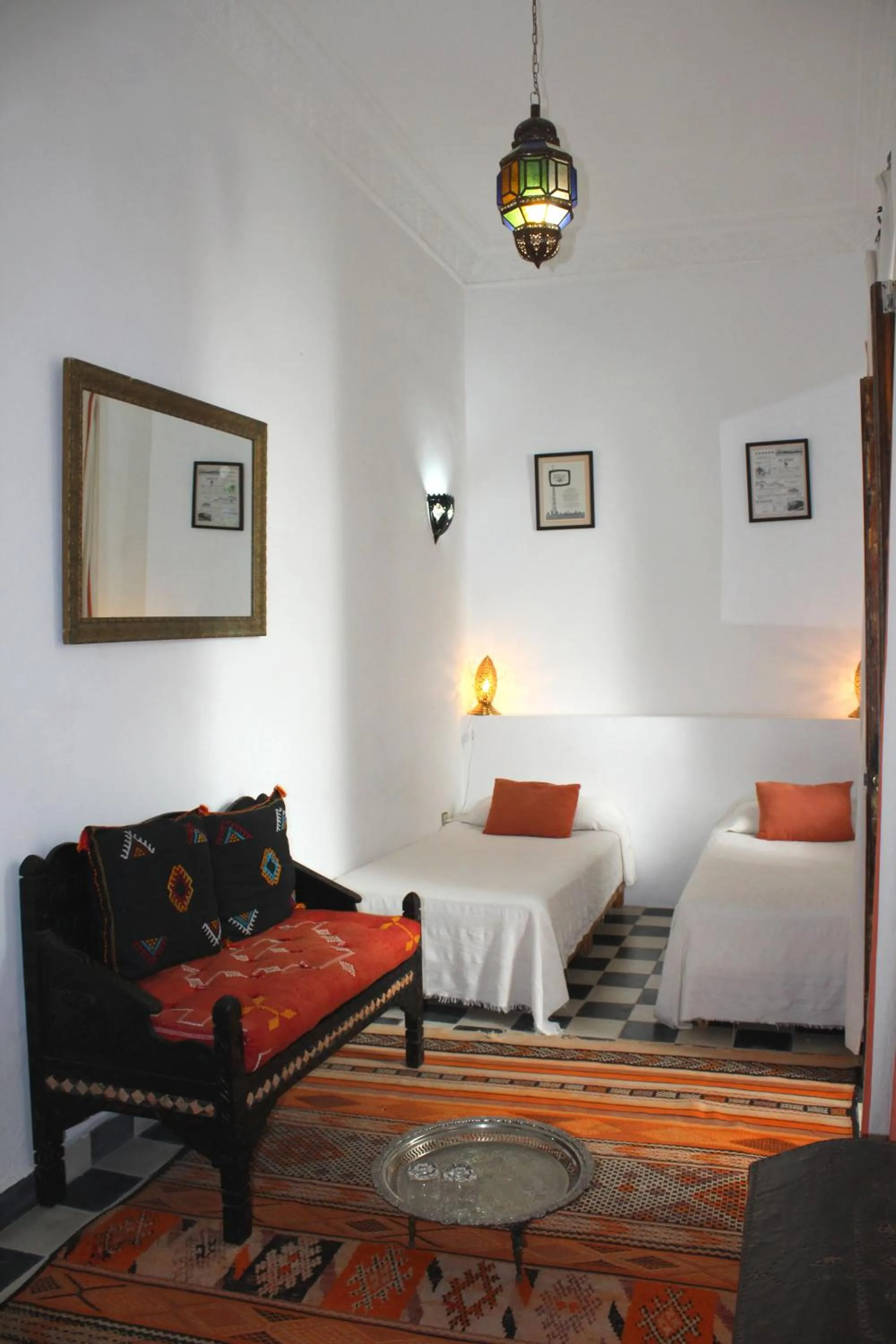 Bed in Riad Arous Chamel
