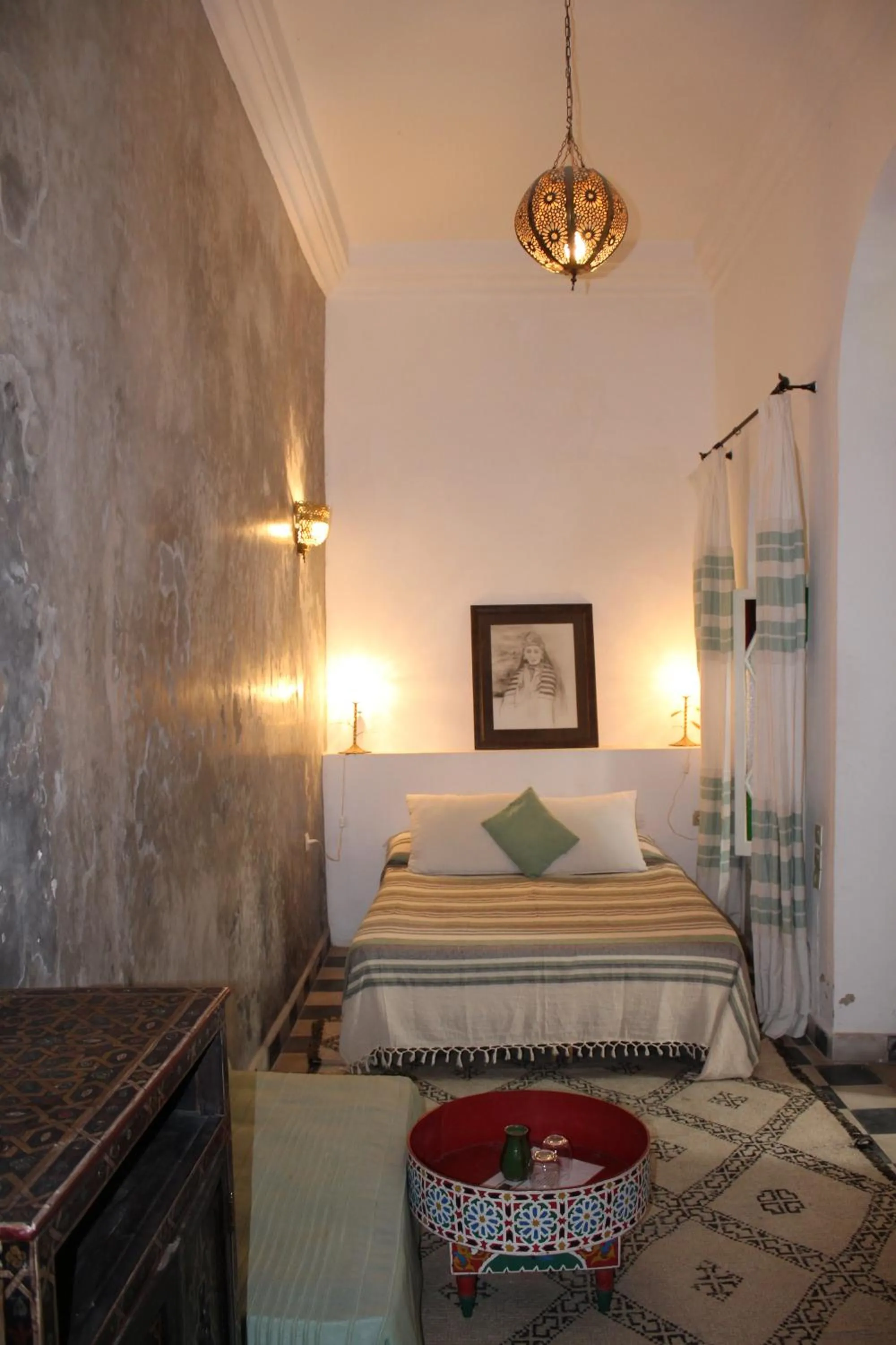 Bed in Riad Arous Chamel