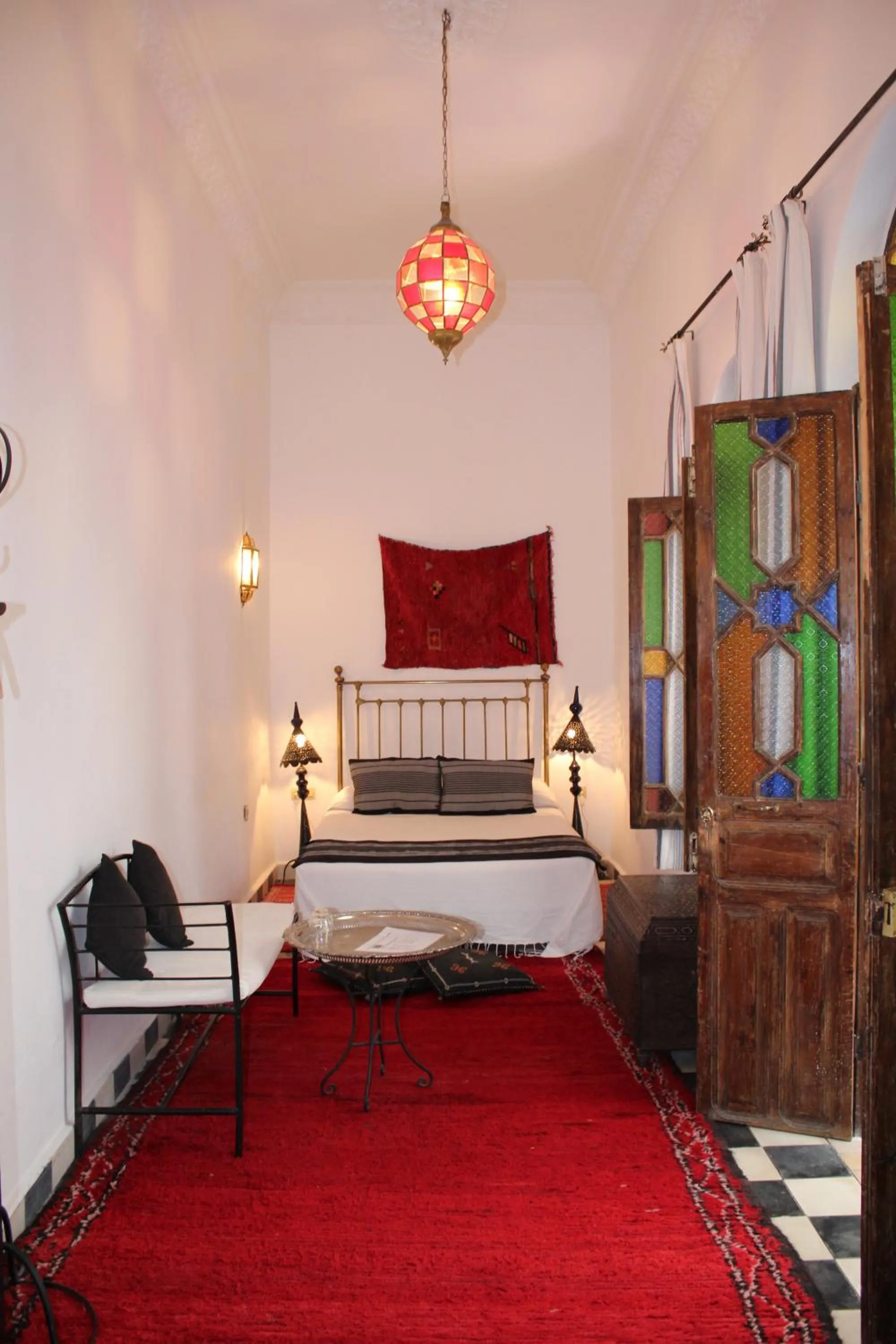 Bed in Riad Arous Chamel